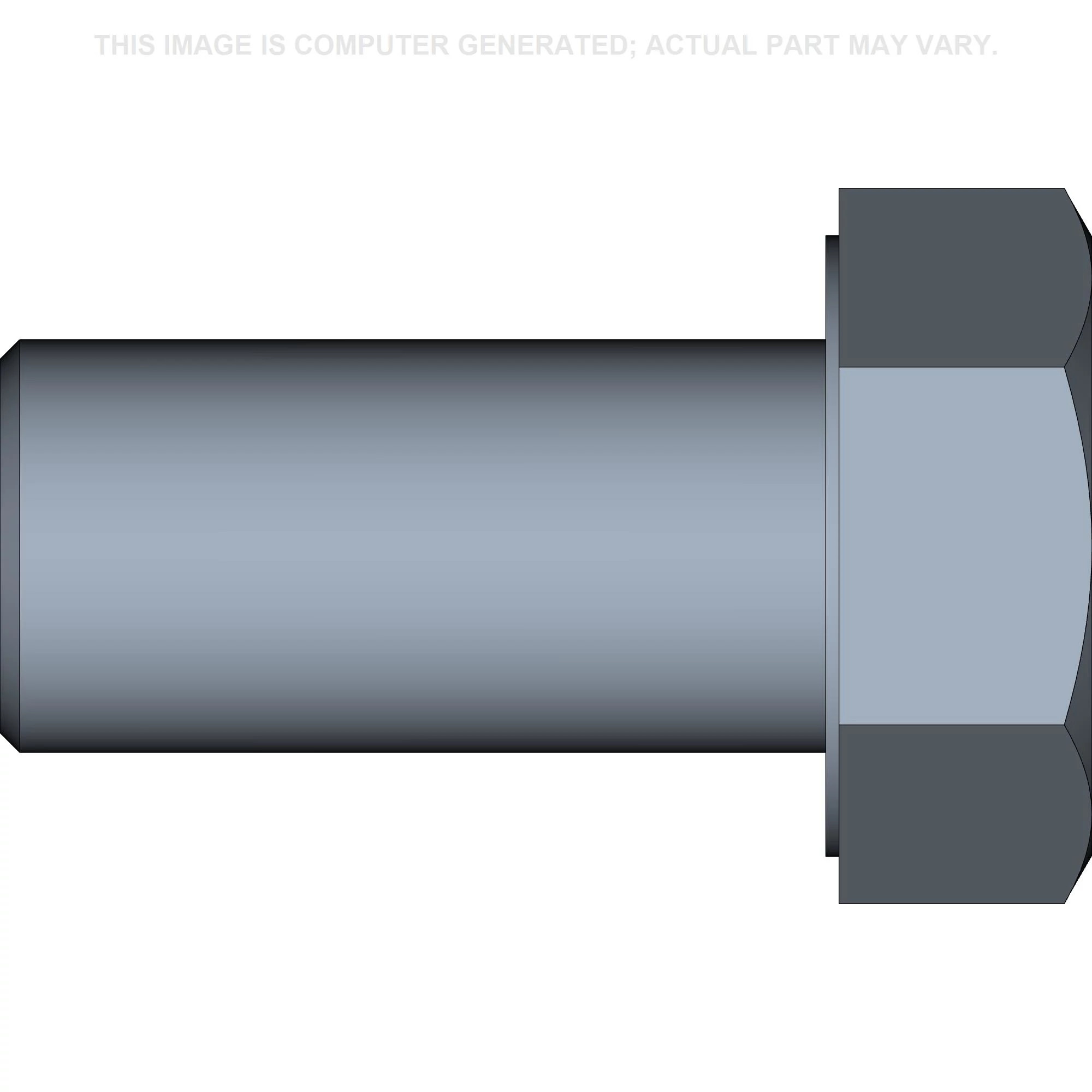 Hex Bolt - Grade 5 - Full Thread - Left-Hand Thread - 5/8"-11 x 1 1/4"