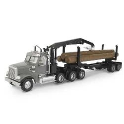 1:32 Freightliner™ 122SD Logging Truck Toy with Logs | CASECE | CA | EN