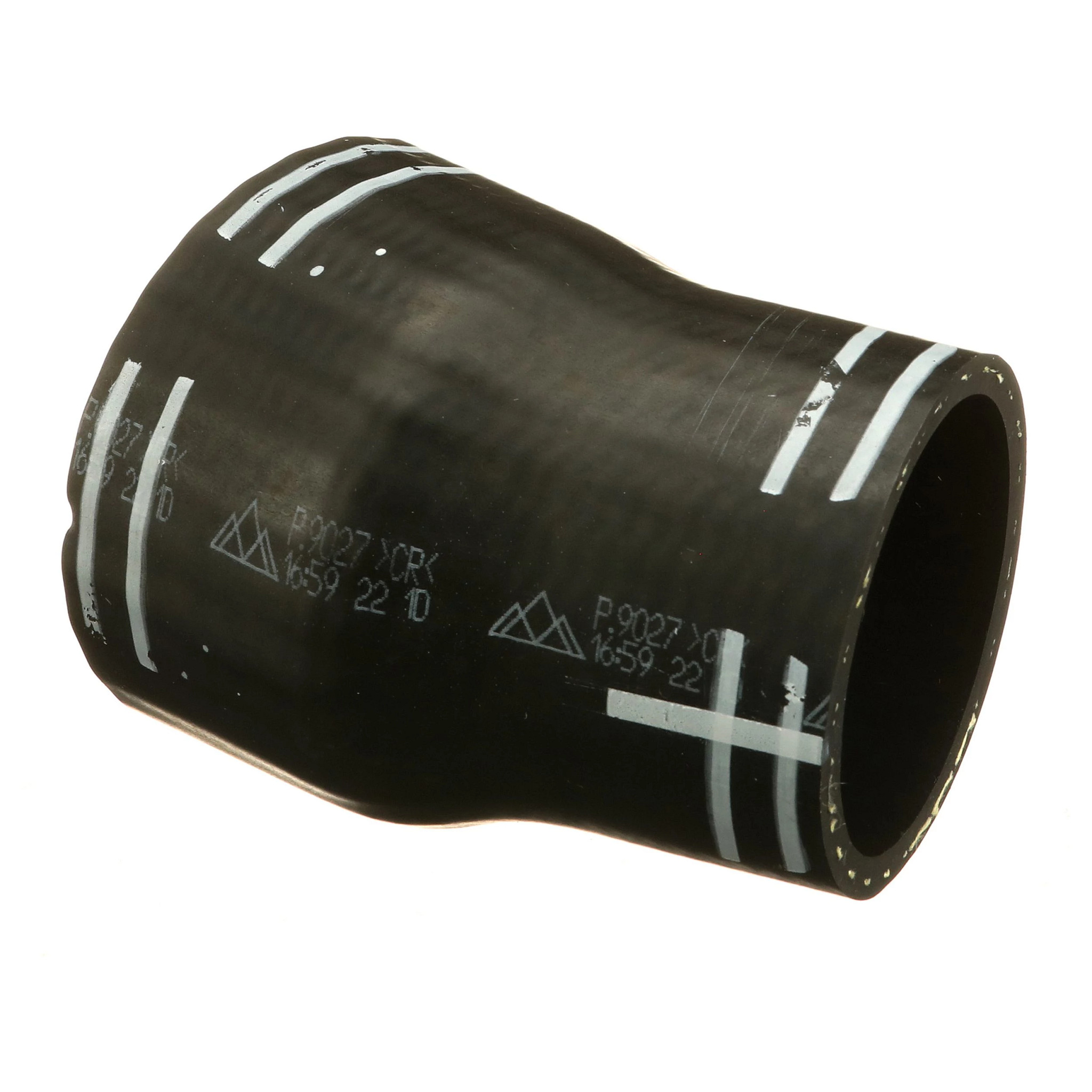 Mangueira de entrada do coletor - 63,5 mm DI x 75 mm DI x 98 mm C x 6 mm espessura