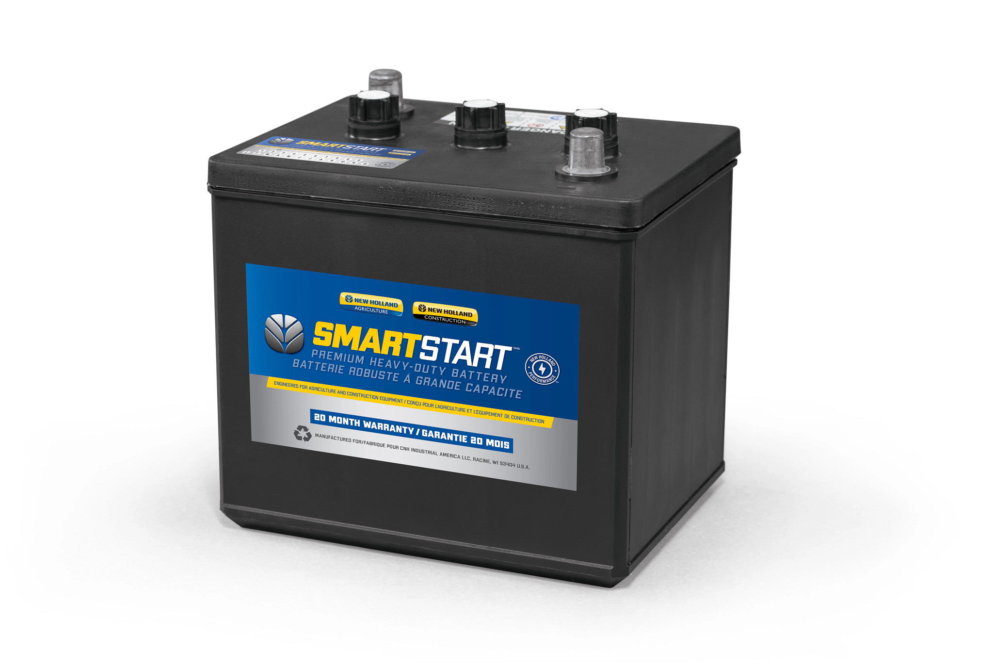 SmartStart™ Premium Heavy-Duty Battery - 6-Volt - BCI Group 1 | NEWHOLLANDAG | CA | EN