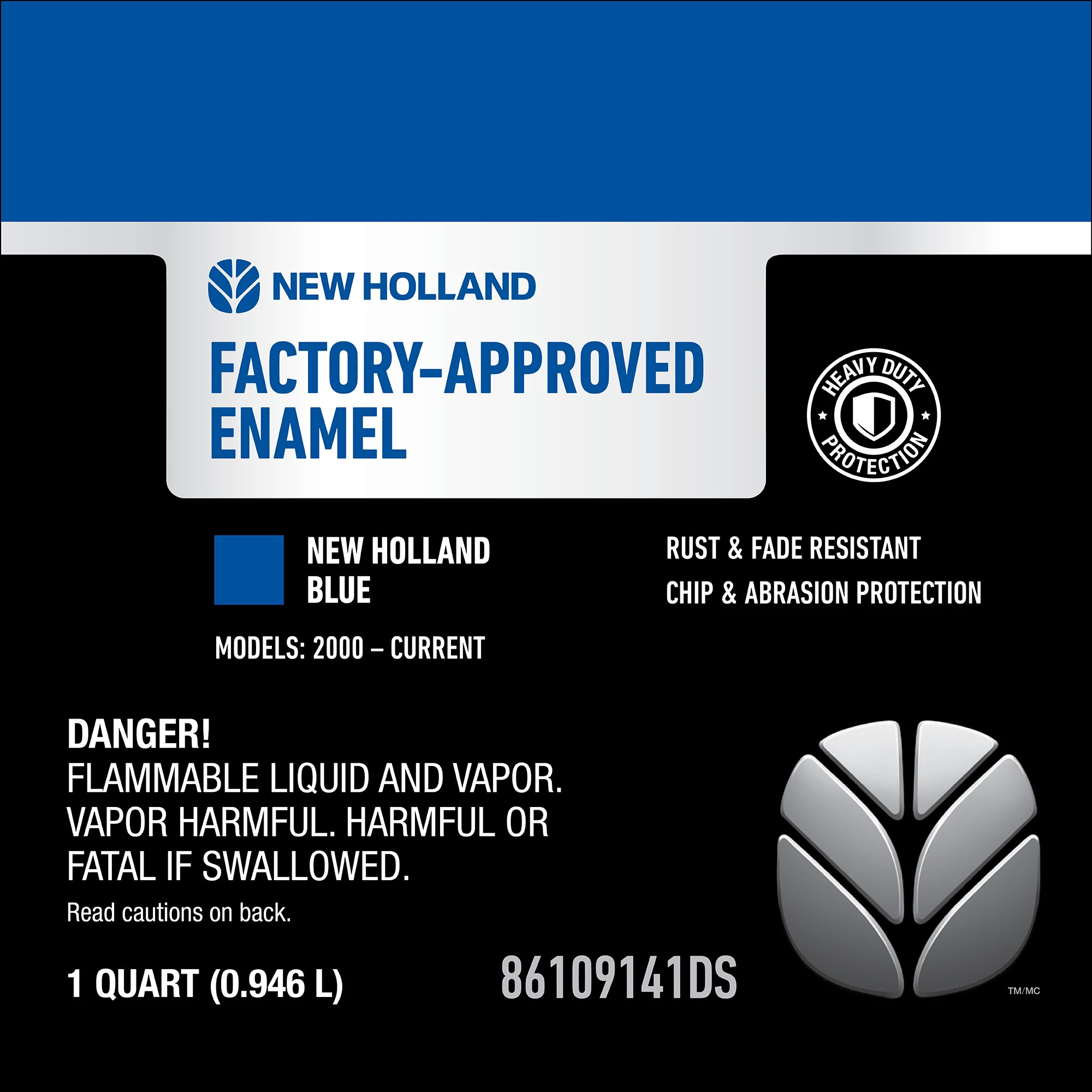Blue Enamel Paint - 1 qt/946 ml Can | NEWHOLLANDCE | CA | EN