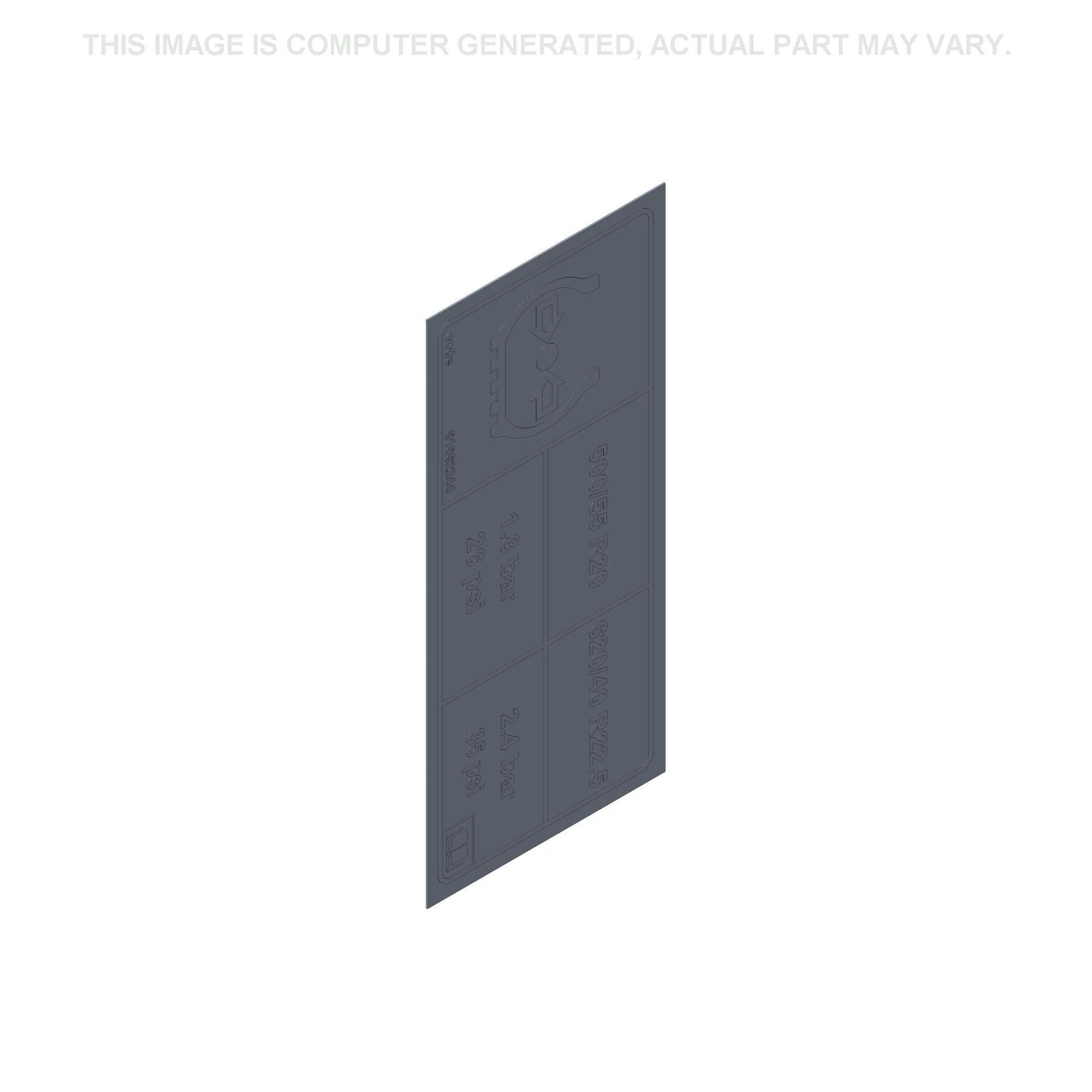 Caution Decal - Tire Pressure | CASEIH | CA | FR