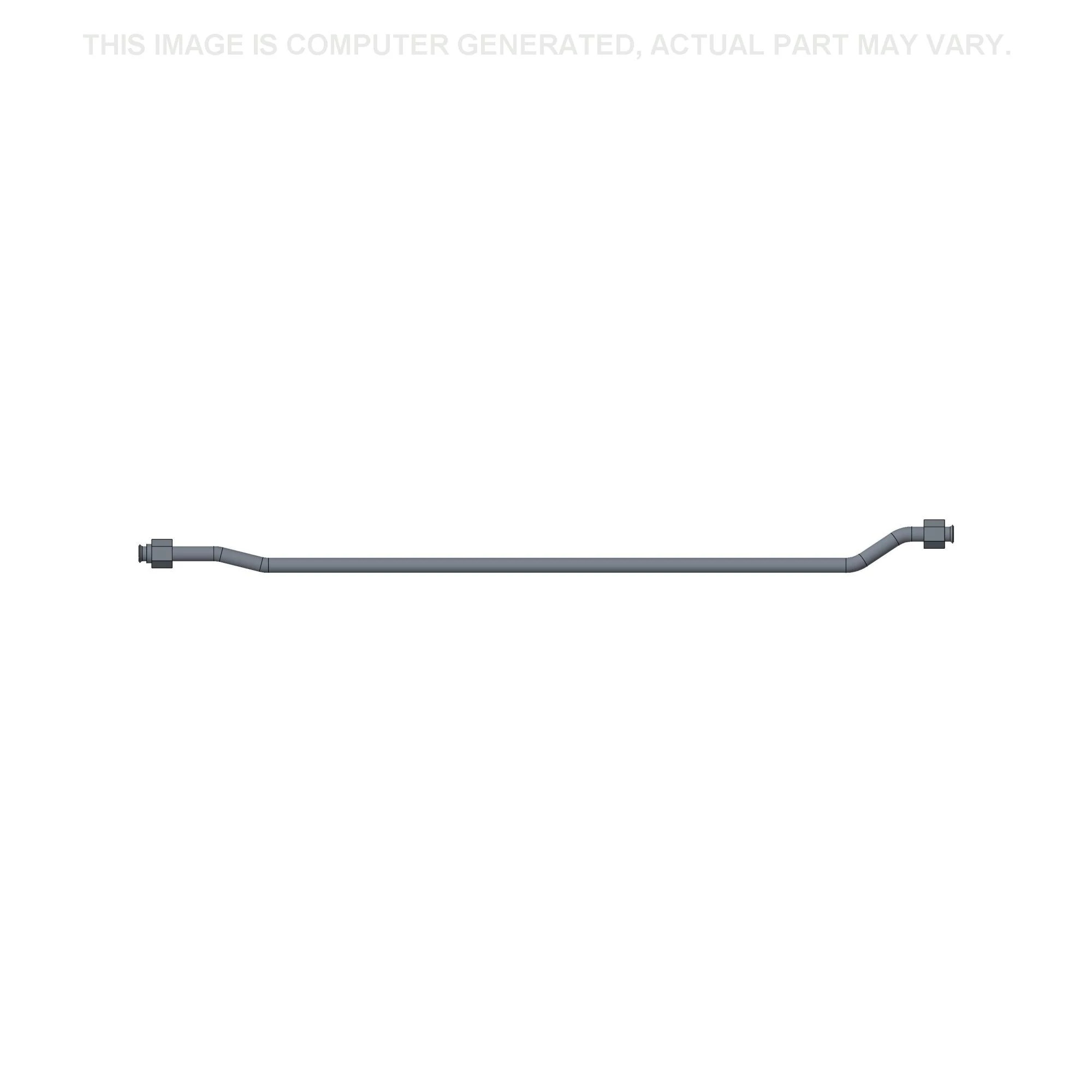 Boom Cylinder Rod End Tube - 19.05 mm OD x 1035 mm L