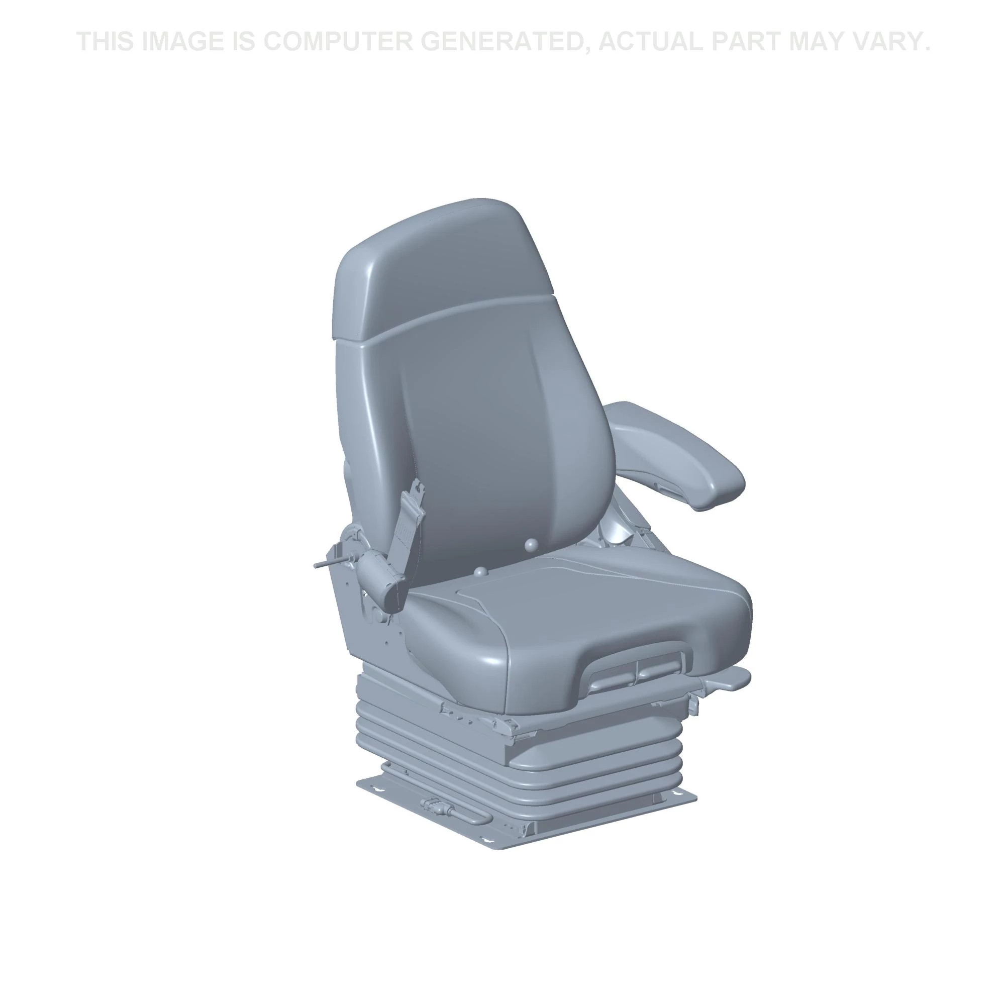 Operator Seat - Air Suspension - Operator Presence Switch - Dark Blue Fabric - Anthracite Leather | CASEIH | GB | EN