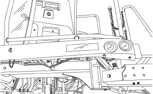 Cab Platform Extension Kit for Dual Wheels - 610 mm