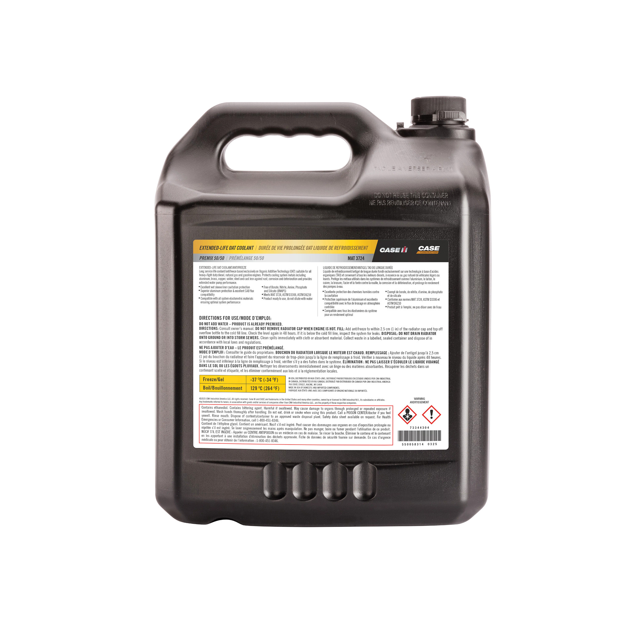 73344304 | Extended-Life OAT Coolant/Antifreeze - 50/50 Premix