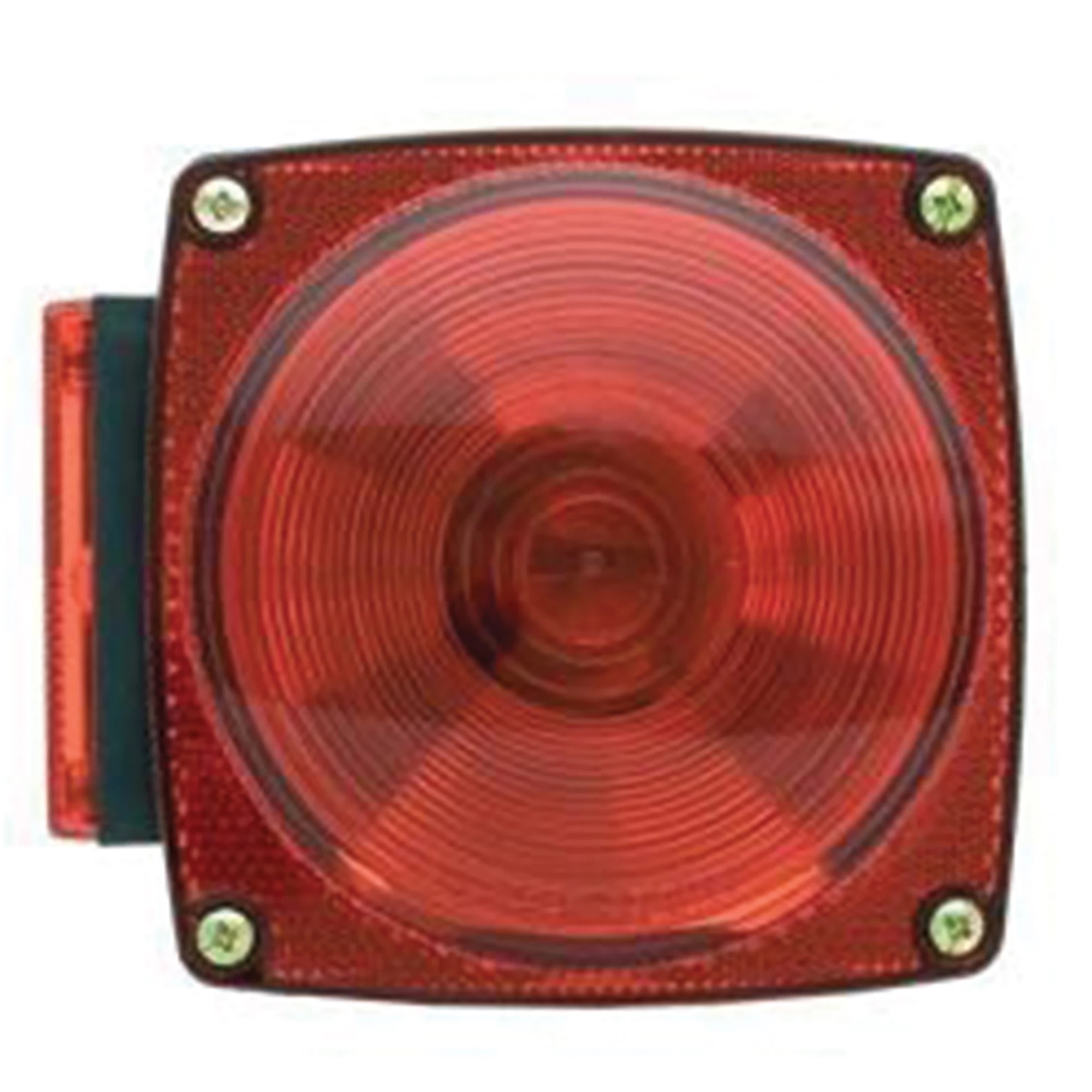 Trailer Tail Light - Left-Hand - Red with Stop and Turn Indicator - 4 1/2" Square - 157073FP