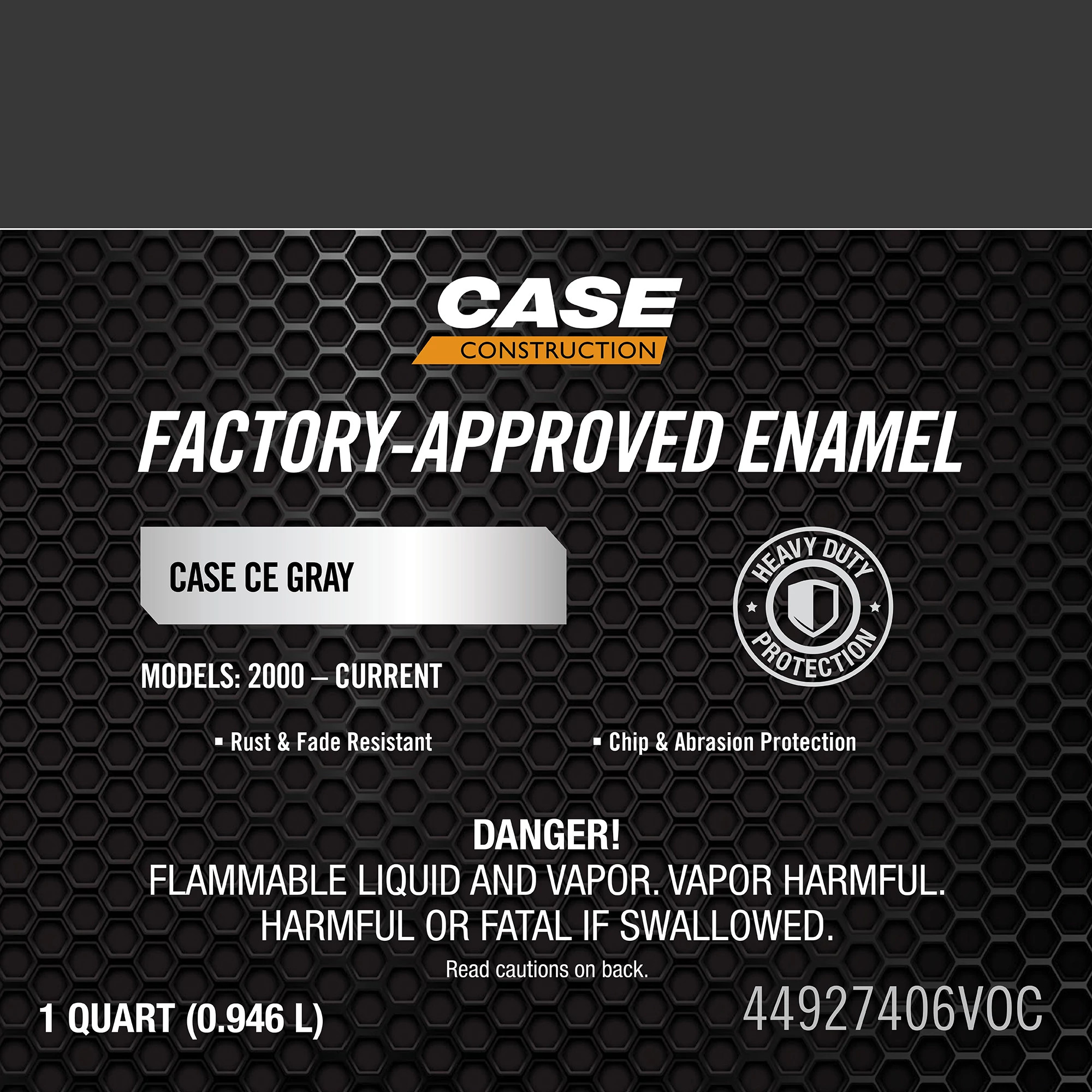 CE Gray Enamel Paint - Low VOC - 1 qt/946 ml Can | CASECE | US | EN