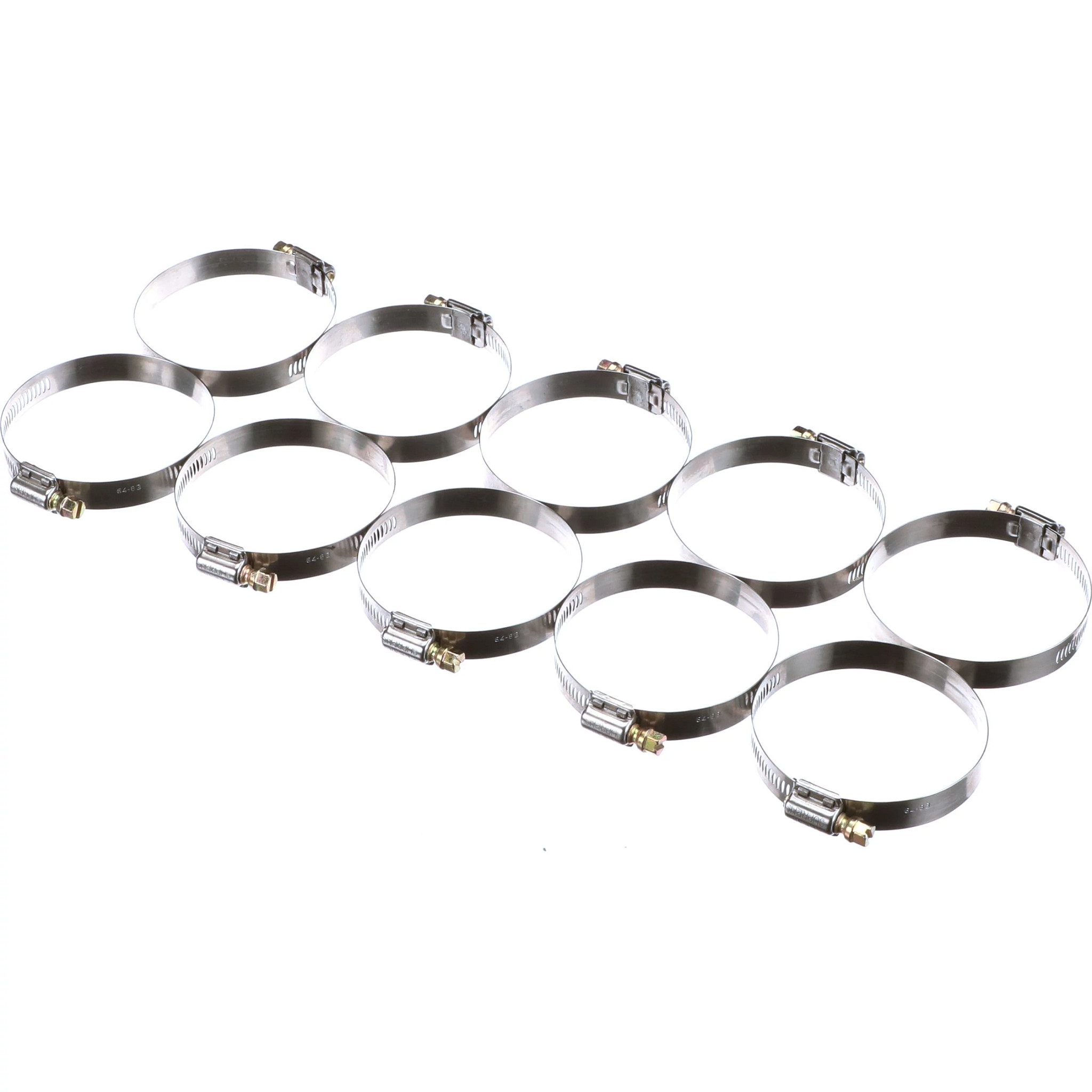 Braçadeira de mangueira - Engrenagem sem-fim - 60 mm-80 mm Diâm