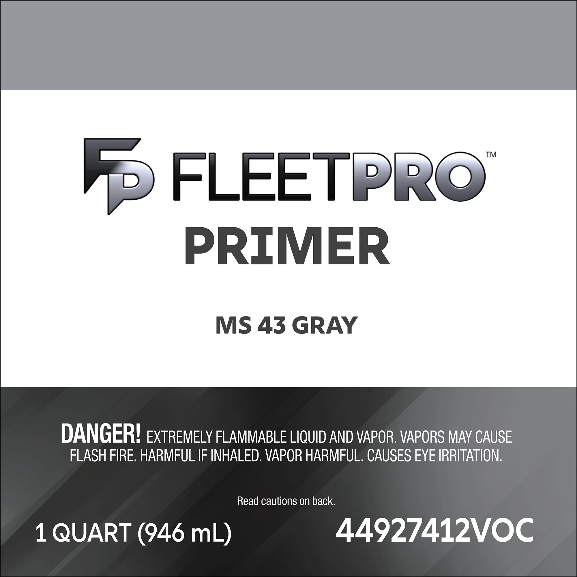 MS 43 Gray Primer - Low VOC - 1 qt/946 ml Can | CASECE | US | EN