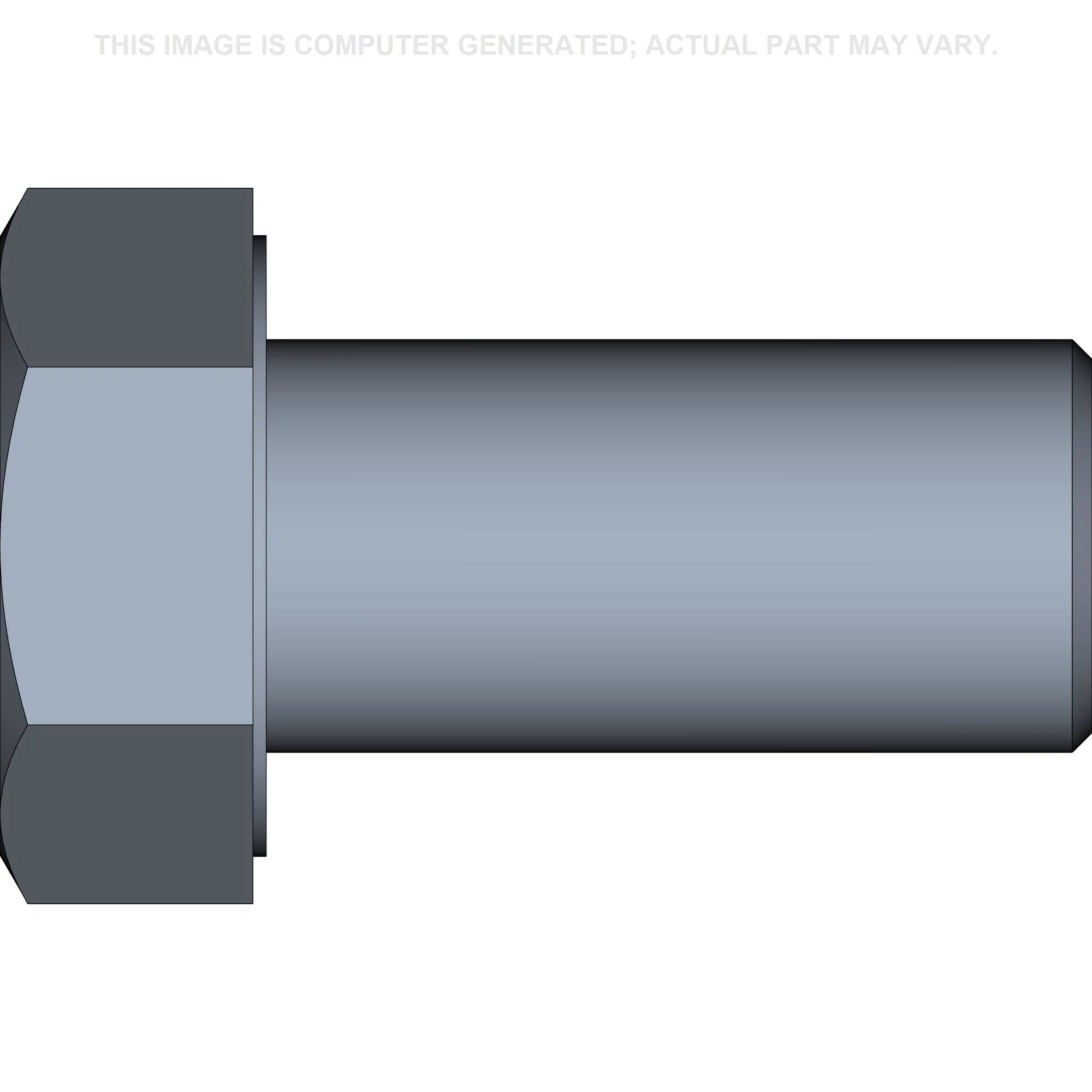 Hex Bolt - Grade 5 - Full Thread - Left-Hand Thread - 5/8"-11 x 1 1/4"
