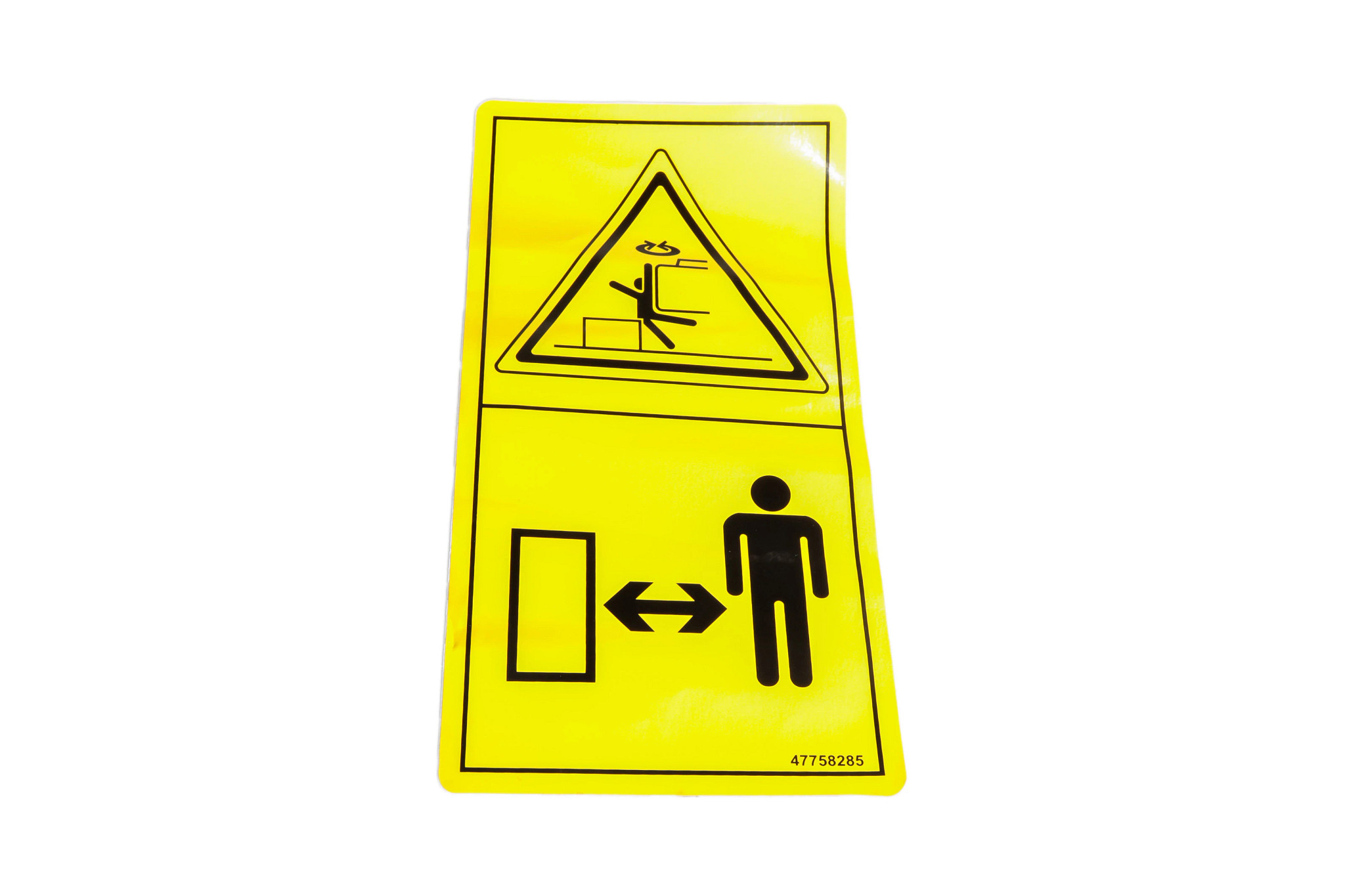 Warning Decal - Black | NEWHOLLANDAG | CA | EN