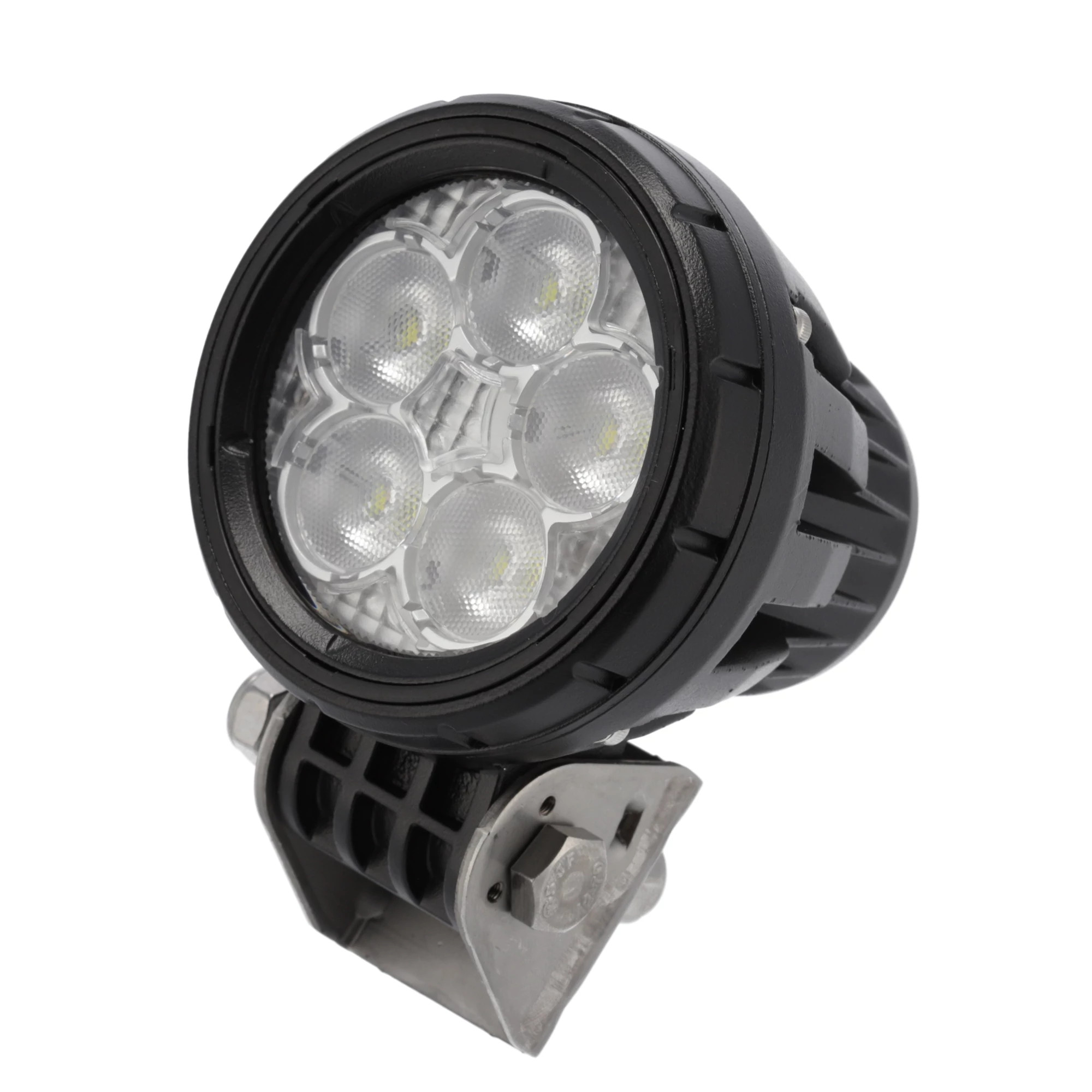 Luz de trabalho LED - redonda pequena - 10/36 volts - 25 watts