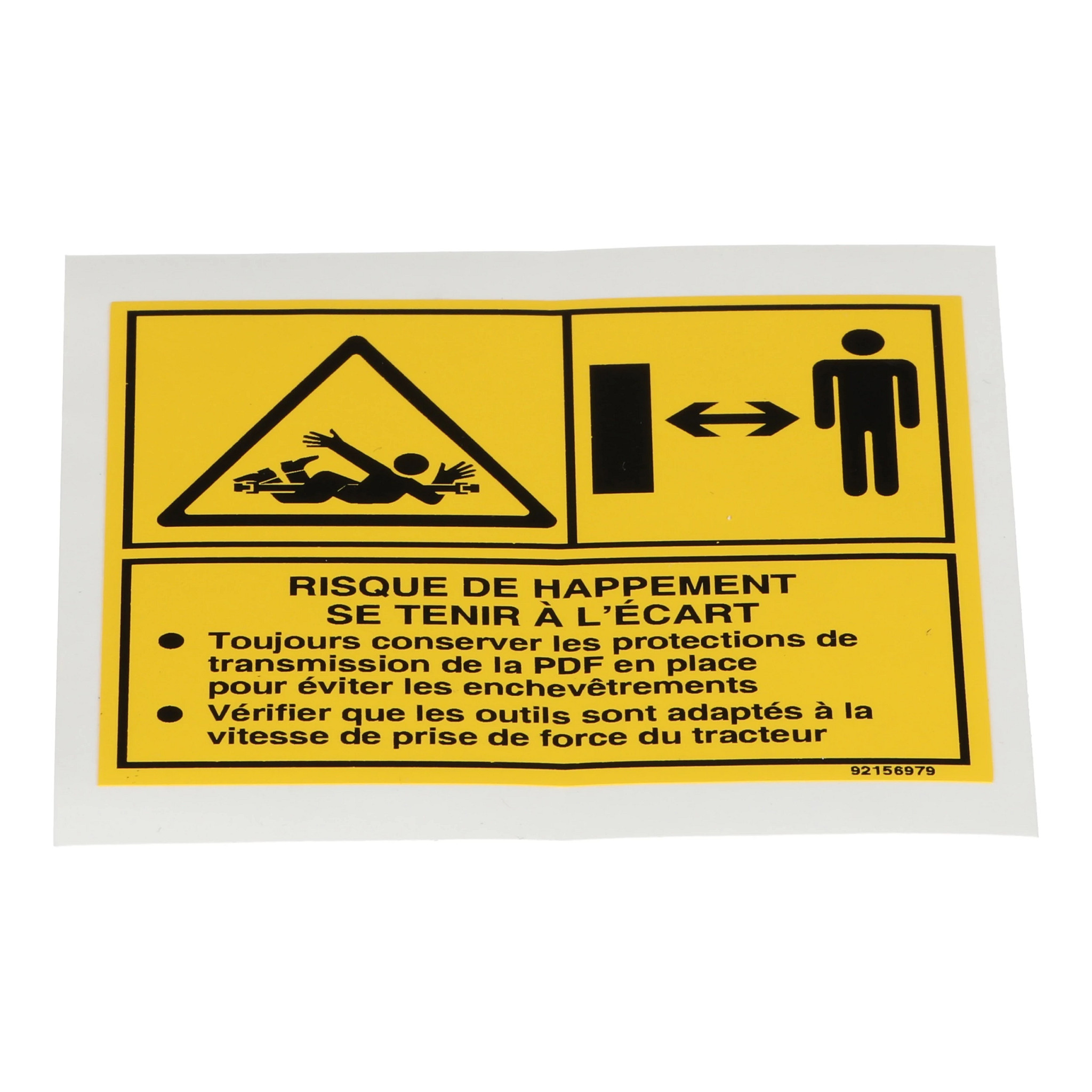 DECALQUE ATTENTION | NEWHOLLANDCE | AMEA | FR