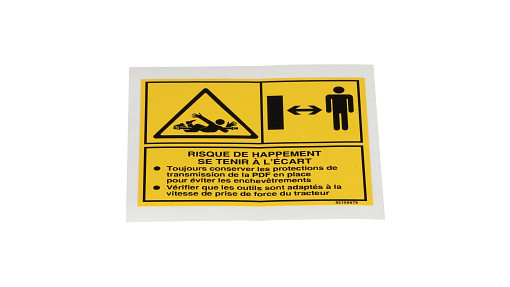 DECALQUE ATTENTION | STEYR | EU | FR