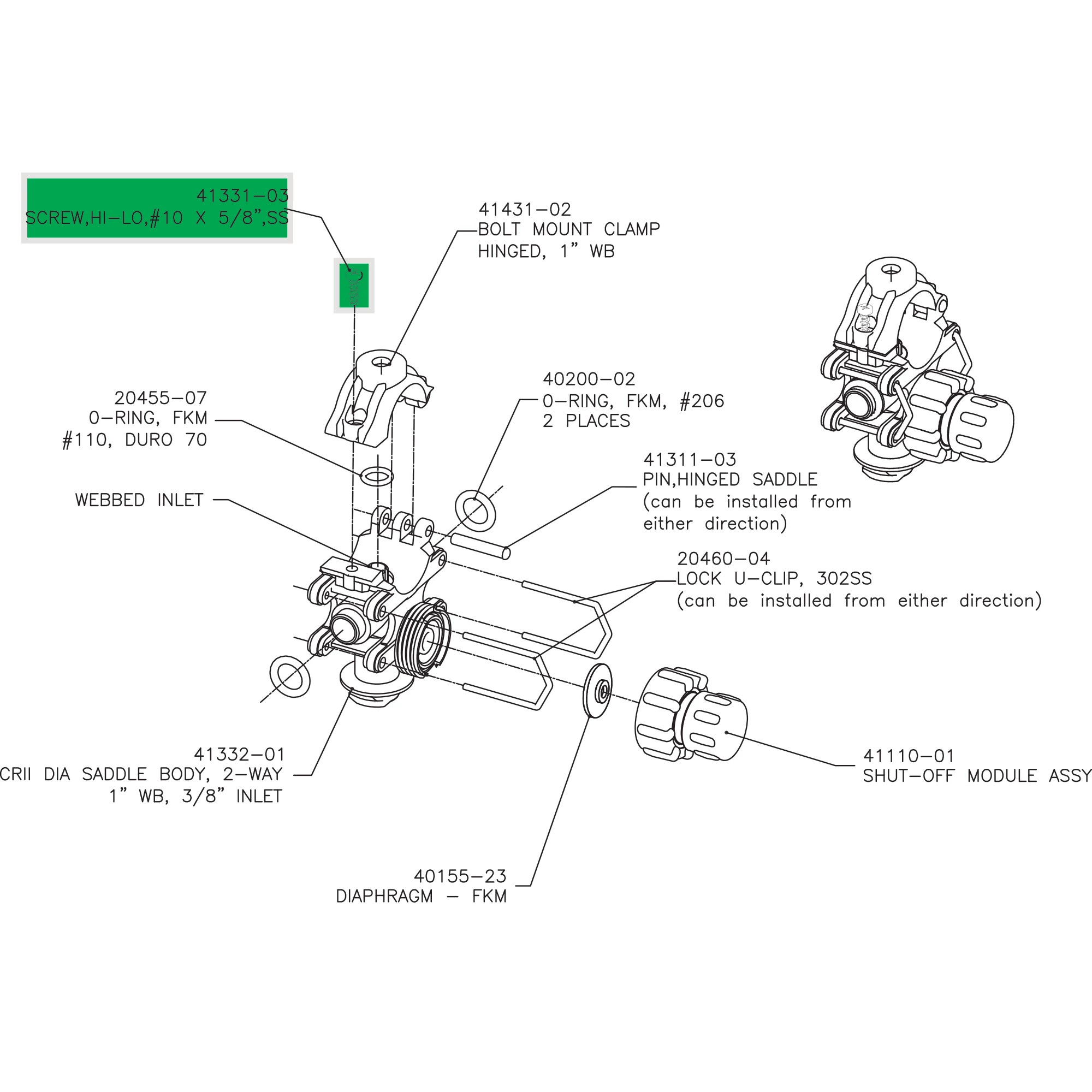 Hi-Lo Screw - #10 x 0.625