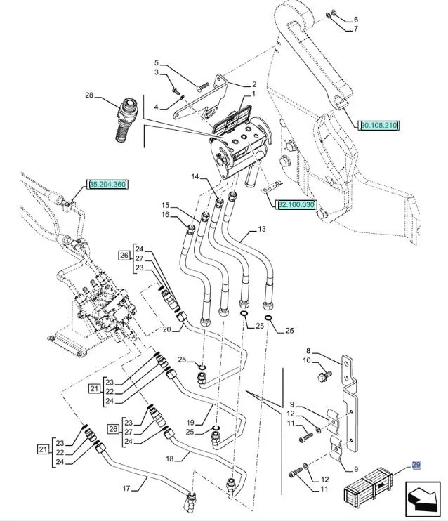 DIA KIT, TRACTOR | CASECE | CA | EN
