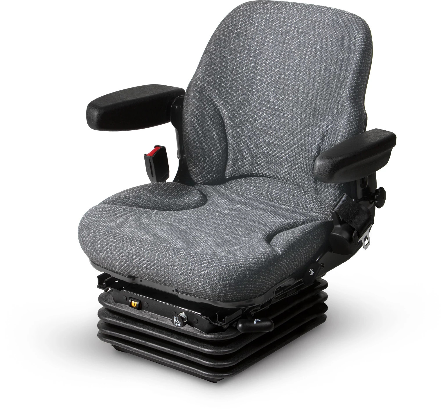 Compact Air Suspension Seat - Charcoal Gray Cloth | CASECE | CA | EN