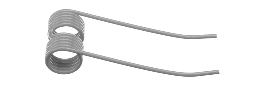 Dente de pick-up - Amarelo - 186,5 mm C - 71 mm L - 4,8 mm D