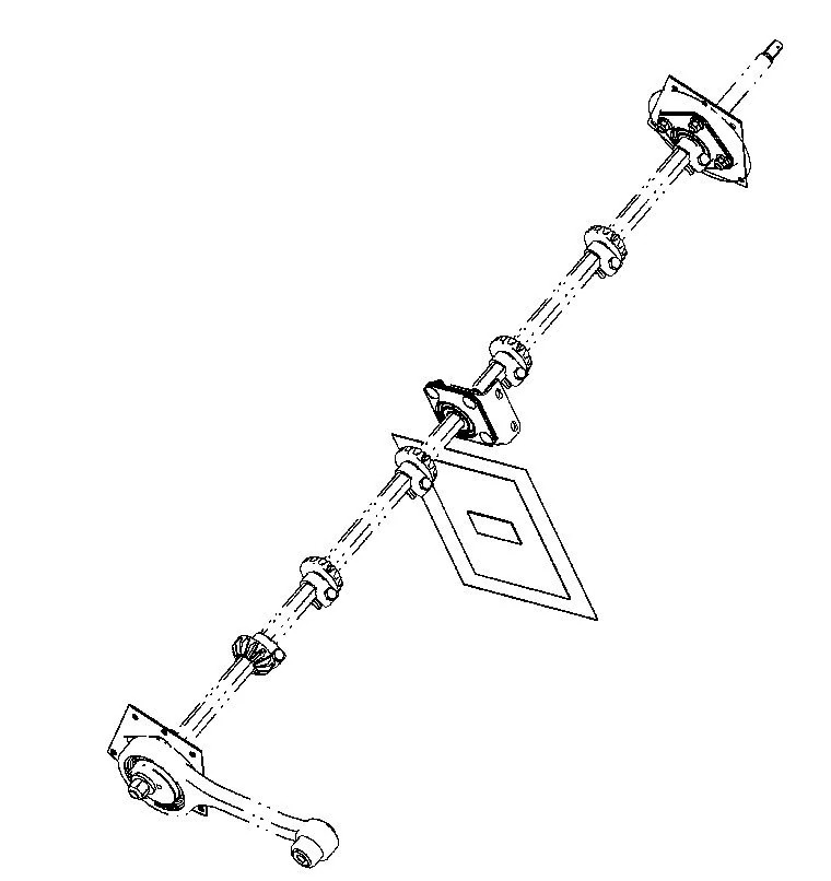 Kit do rolamento do agitador para serviço pesado