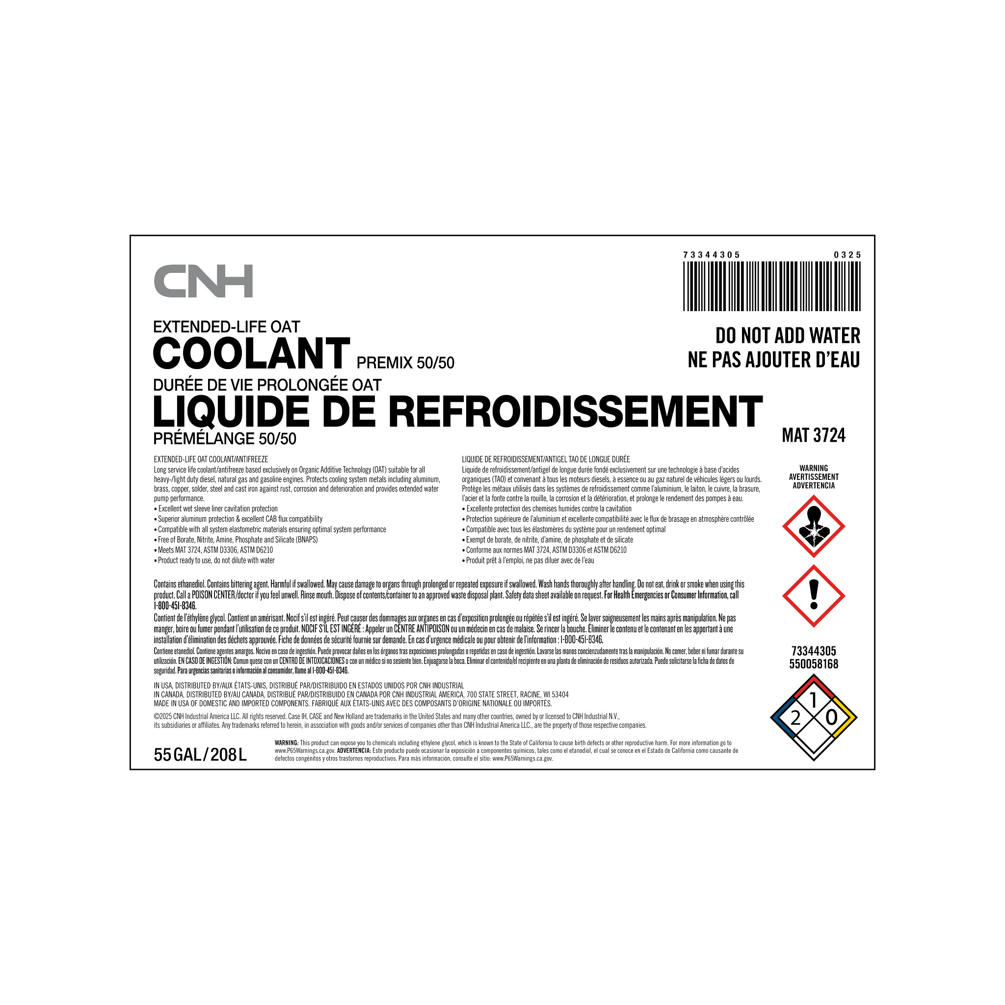 ANTIFREEZE | NEWHOLLANDCE | CA | EN