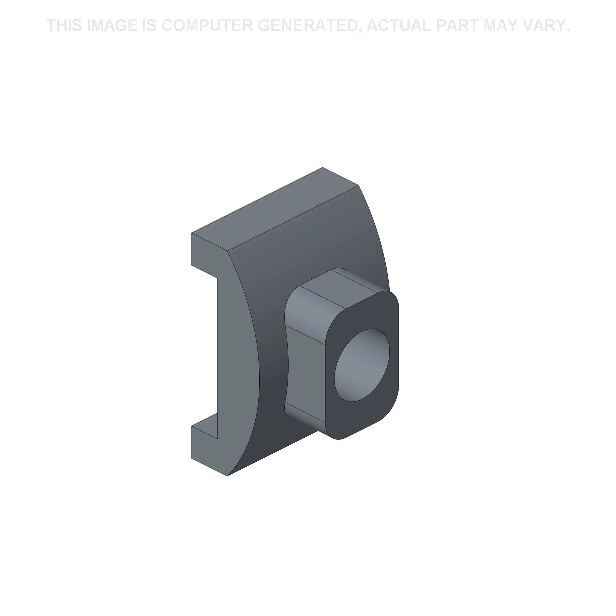 Guia de suporte do braço - 25 mm C x 20 mm L x 35 mm A | NEWHOLLANDAG | BR | PT