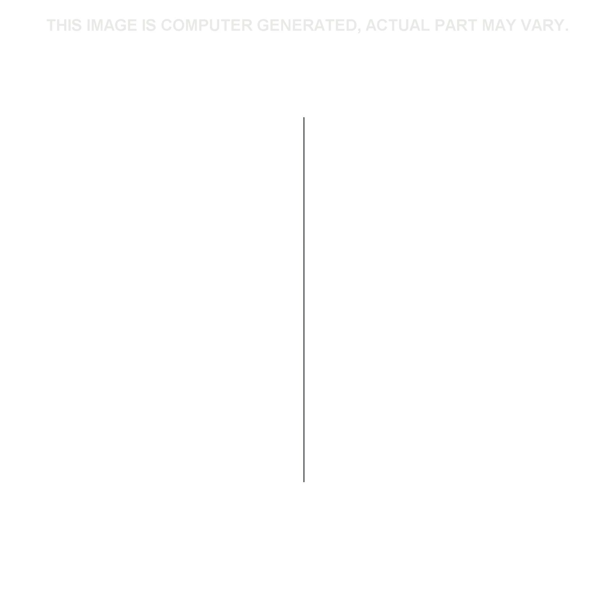 Placa da estrutura principal - 800 mm C x 515 mm L x 1,1 mm Esp