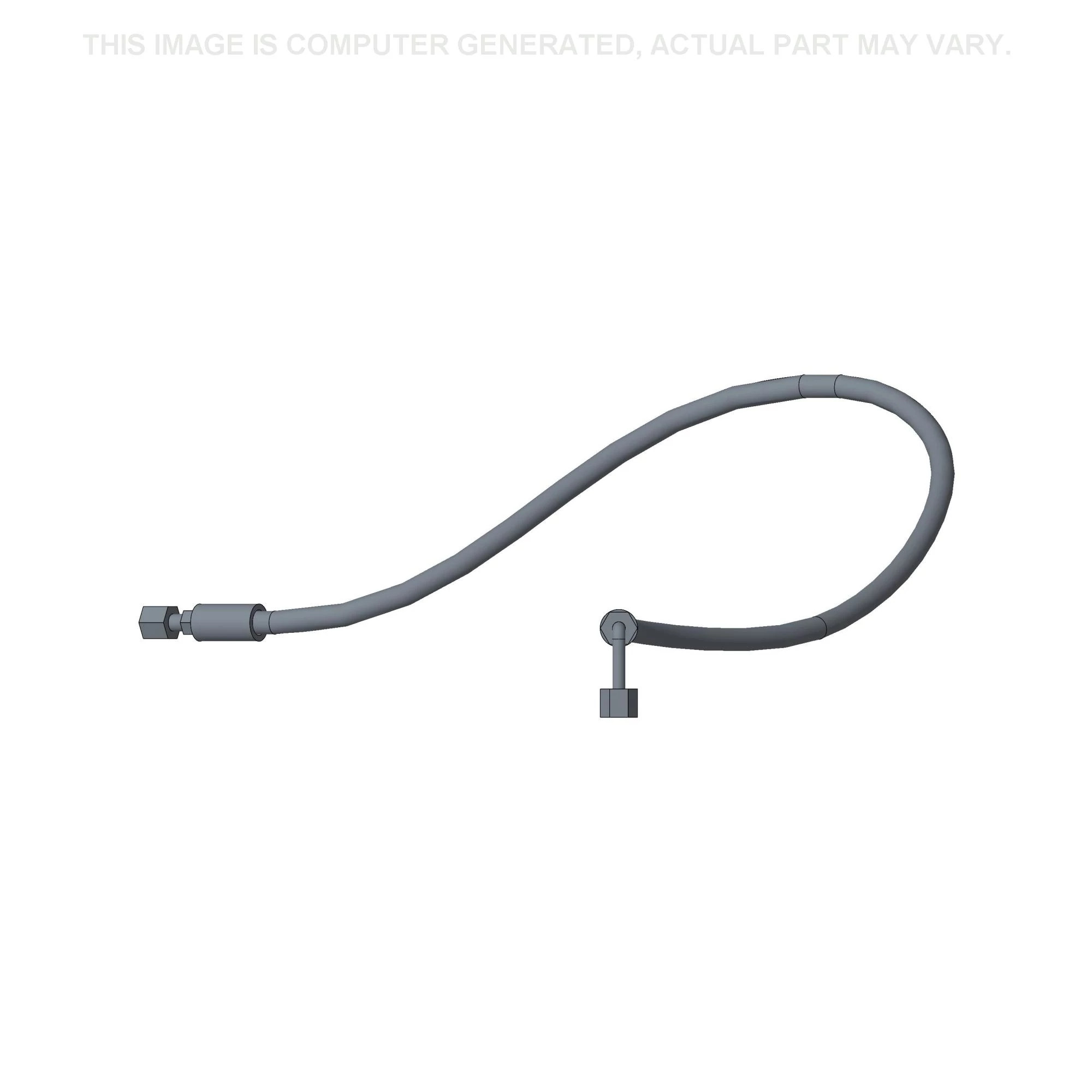 Steering Valve Hose - SAE 100R16 - 9.53 mm ID x 1595 mm L