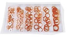 100-Piece Copper Washer Kit | CASECE | CA | EN