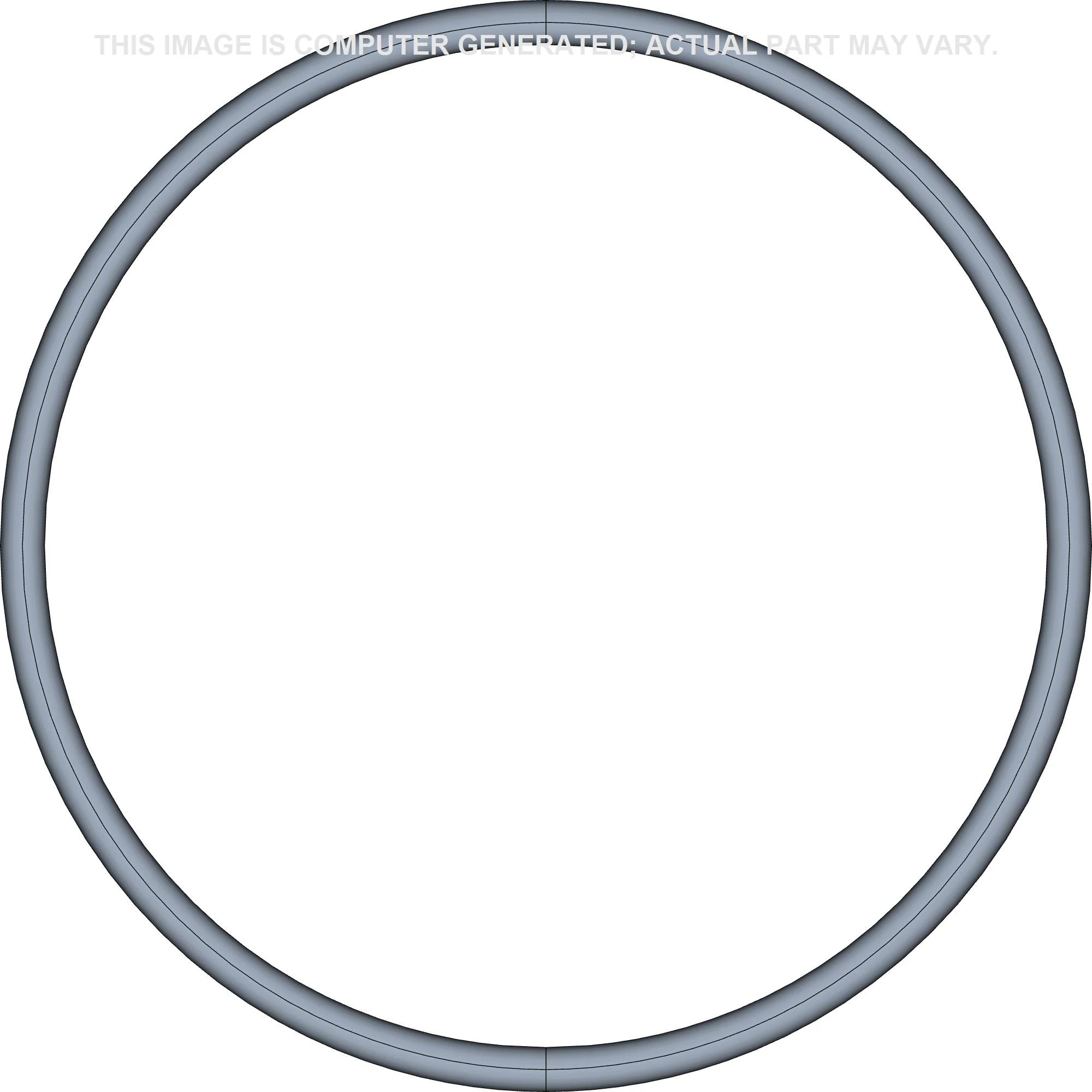 Anel O-ring - 58,42 mm DI x 63,65 mm DE x 2,61 mm espessura