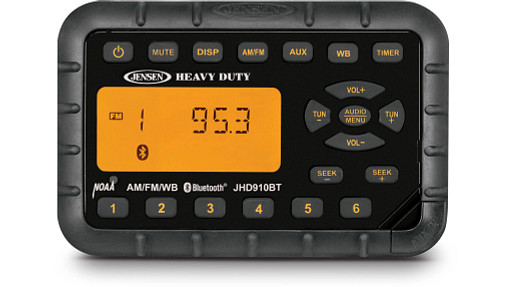 Jensen Heavy-duty Weatherproof Mini Stereo With Bluetooth | CASECE | CA | EN