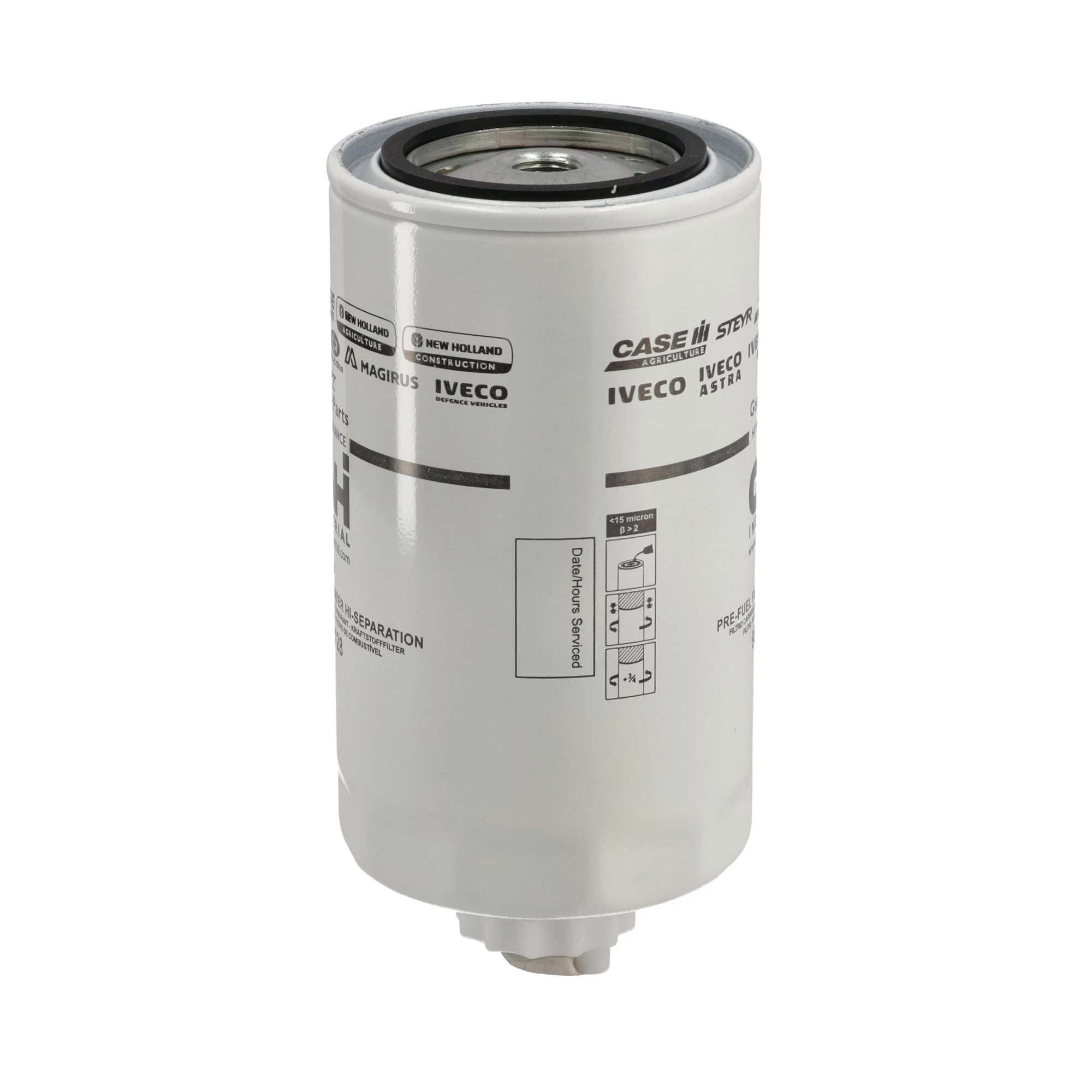 Pré-filtro de combustível - 96 mm DE x 184 mm C