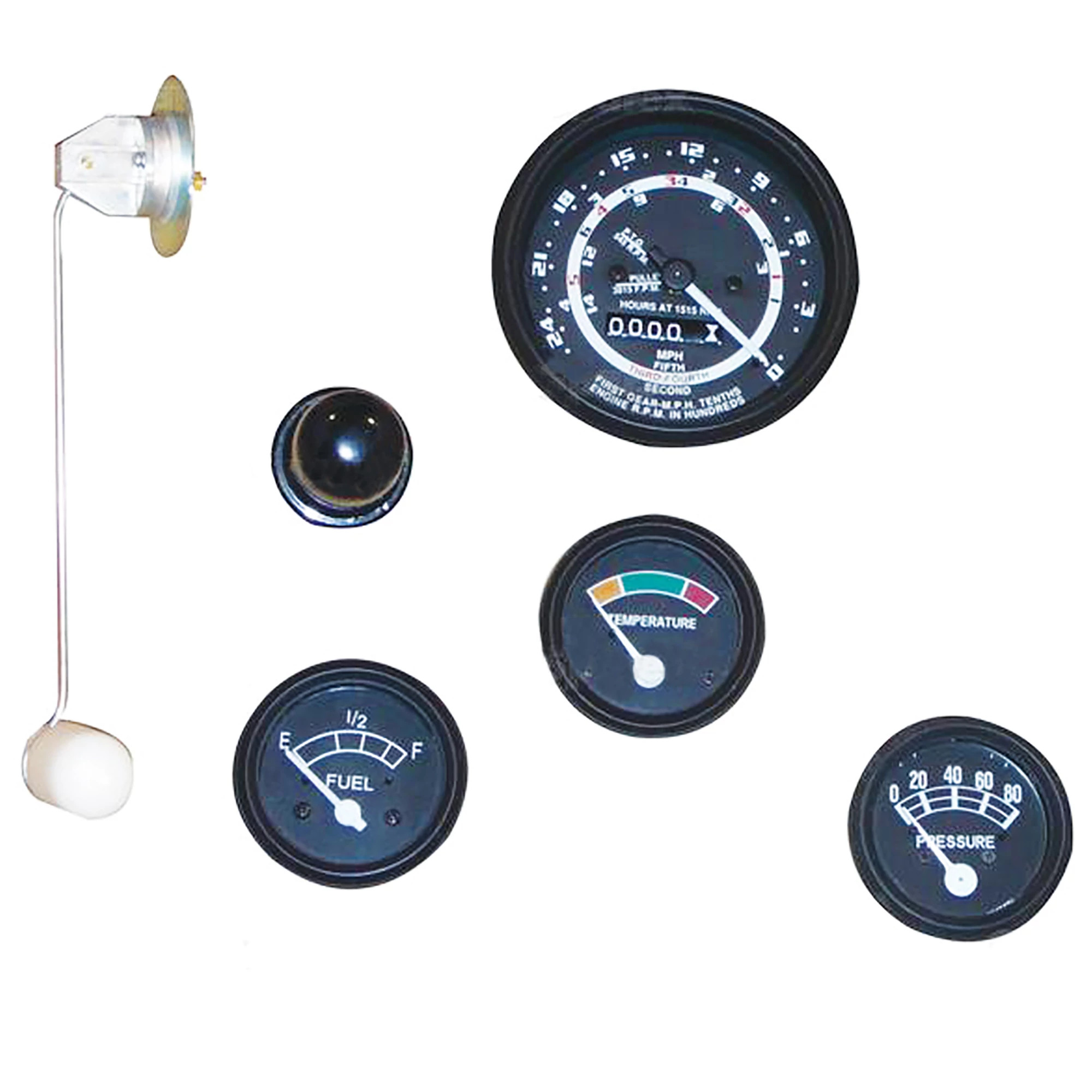 Gauge Set - 5-Speed Transmission - 6-Volt | NEWHOLLANDAG | CA | EN