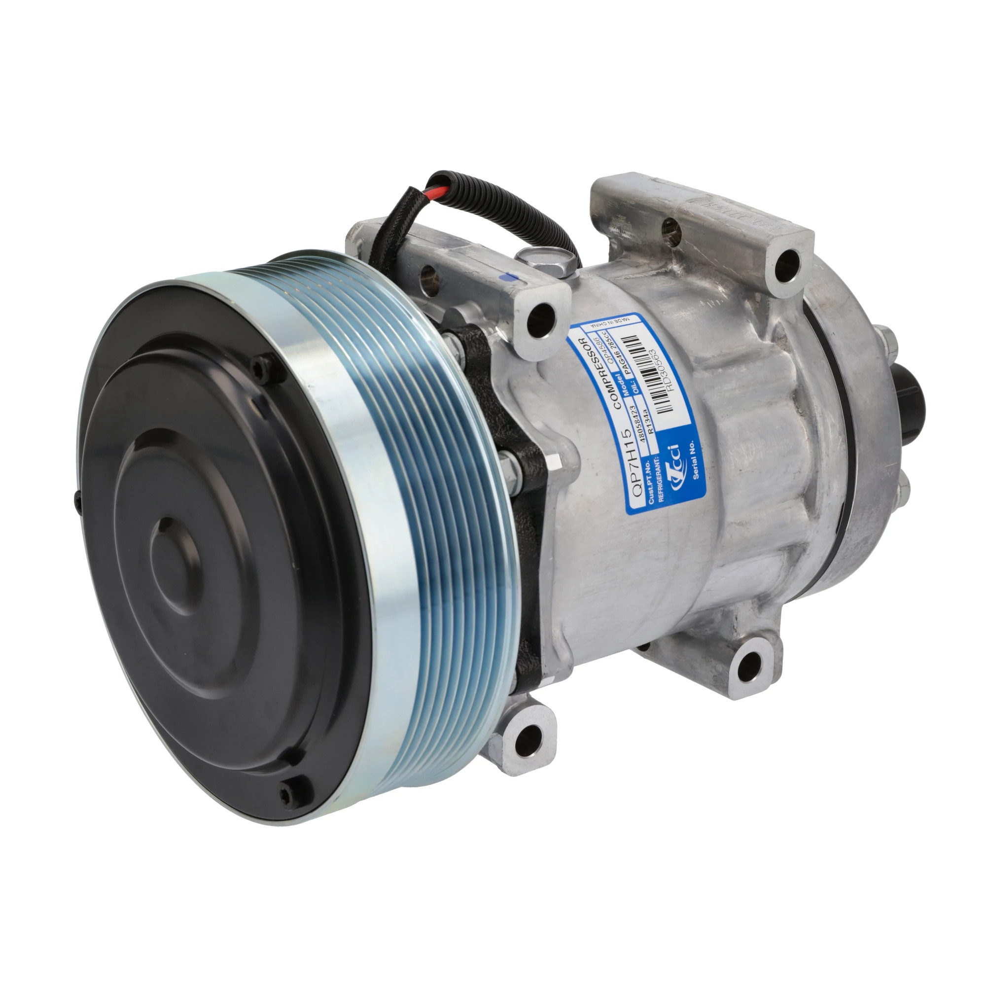 Compresseur de climatisation ÉCHANGE STANDARD - 12 VCC | NEWHOLLANDAG | EU | EN