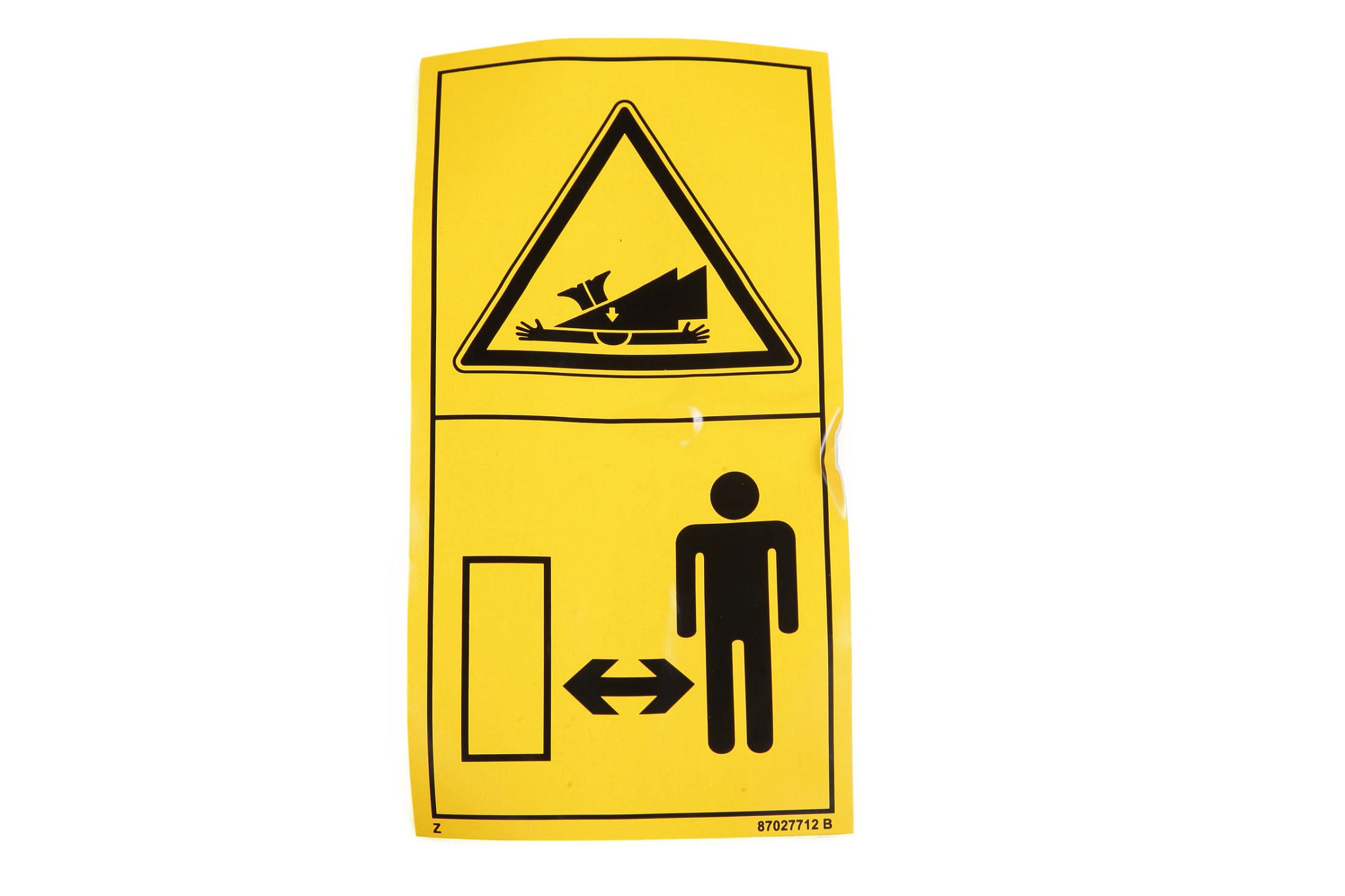 Decal - Header Crush Safety - Russian | CASEIH | CA | EN