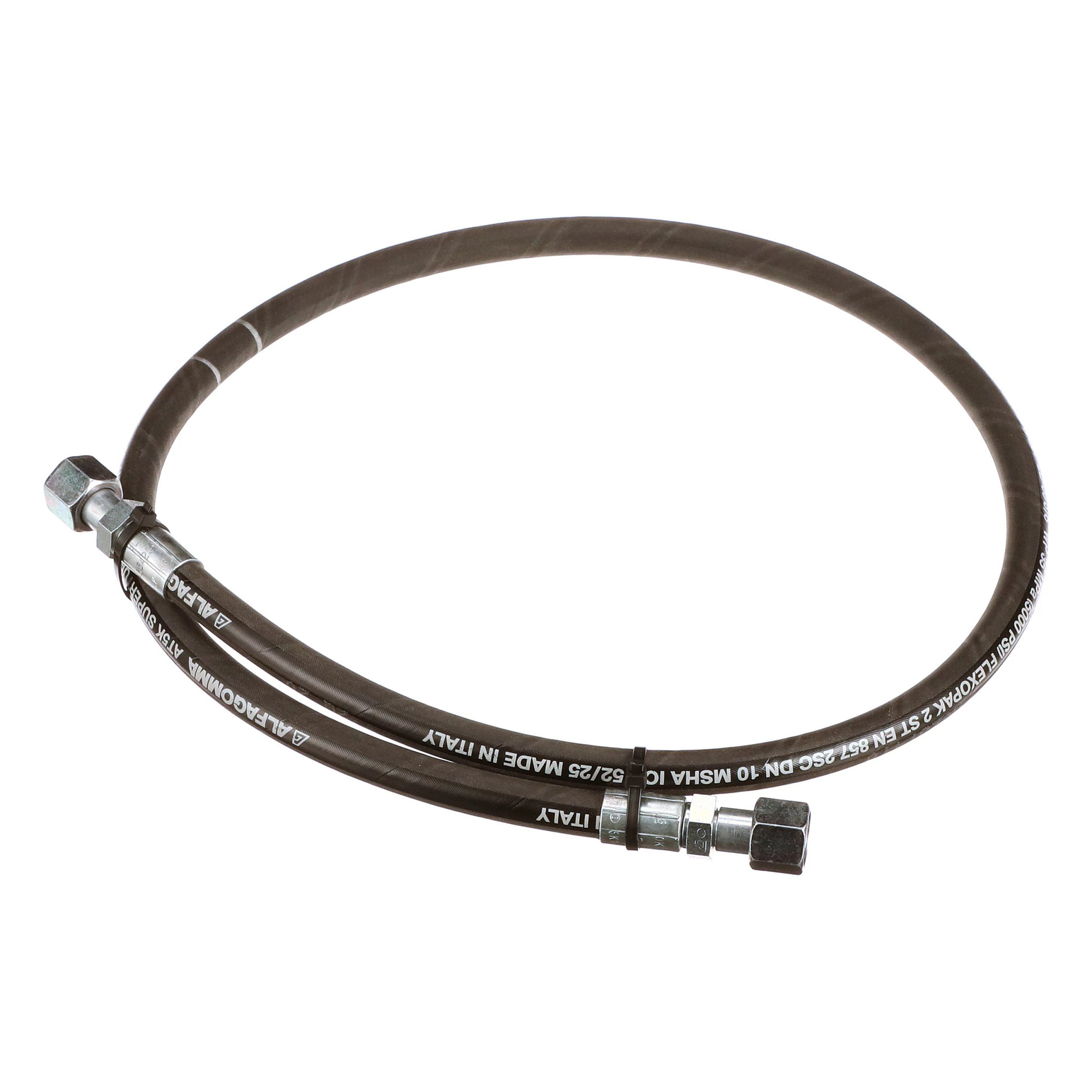 Steering Cylinder Hose - 10 mm ID x 1405 mm L