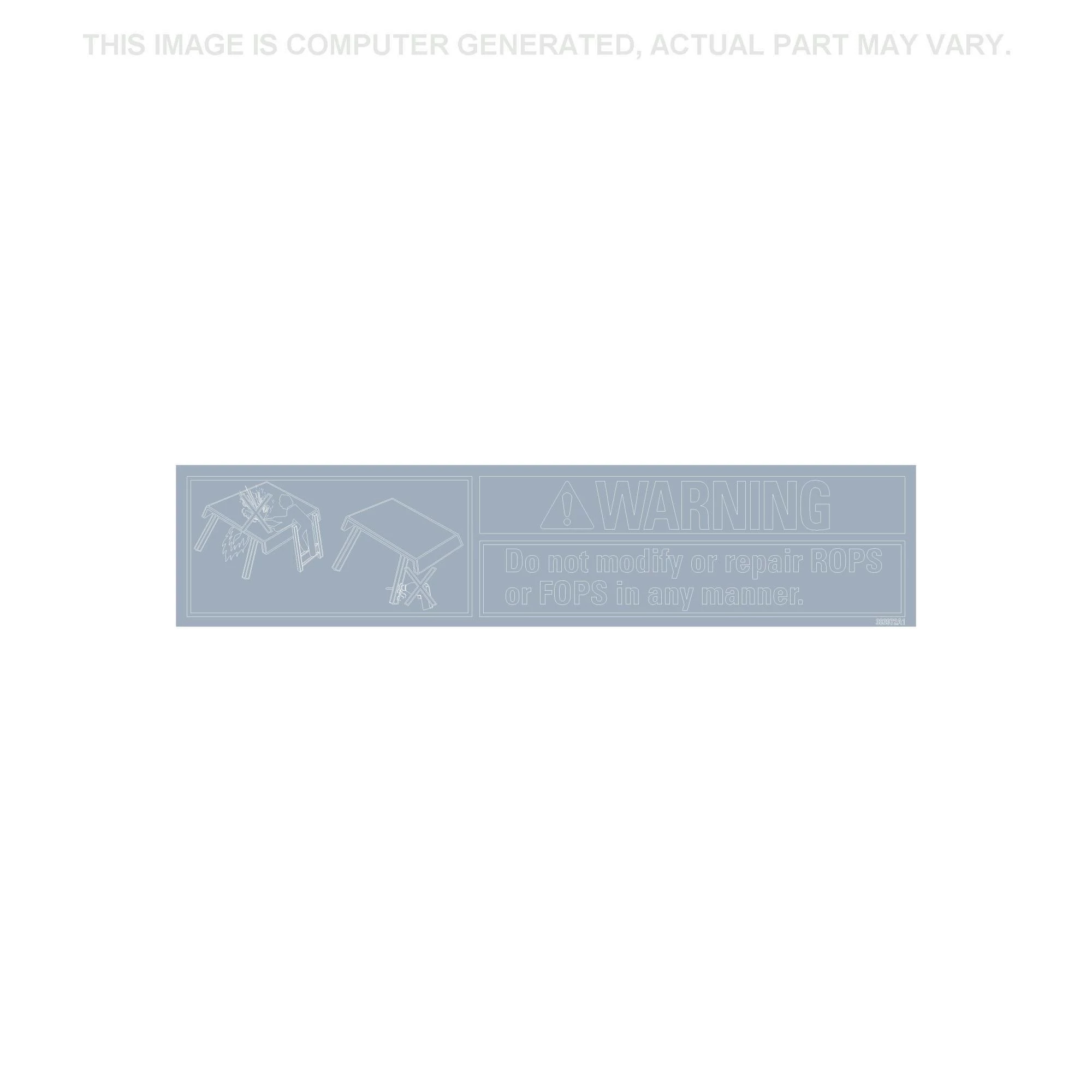 WARNING DECAL | MILLER | CA | EN