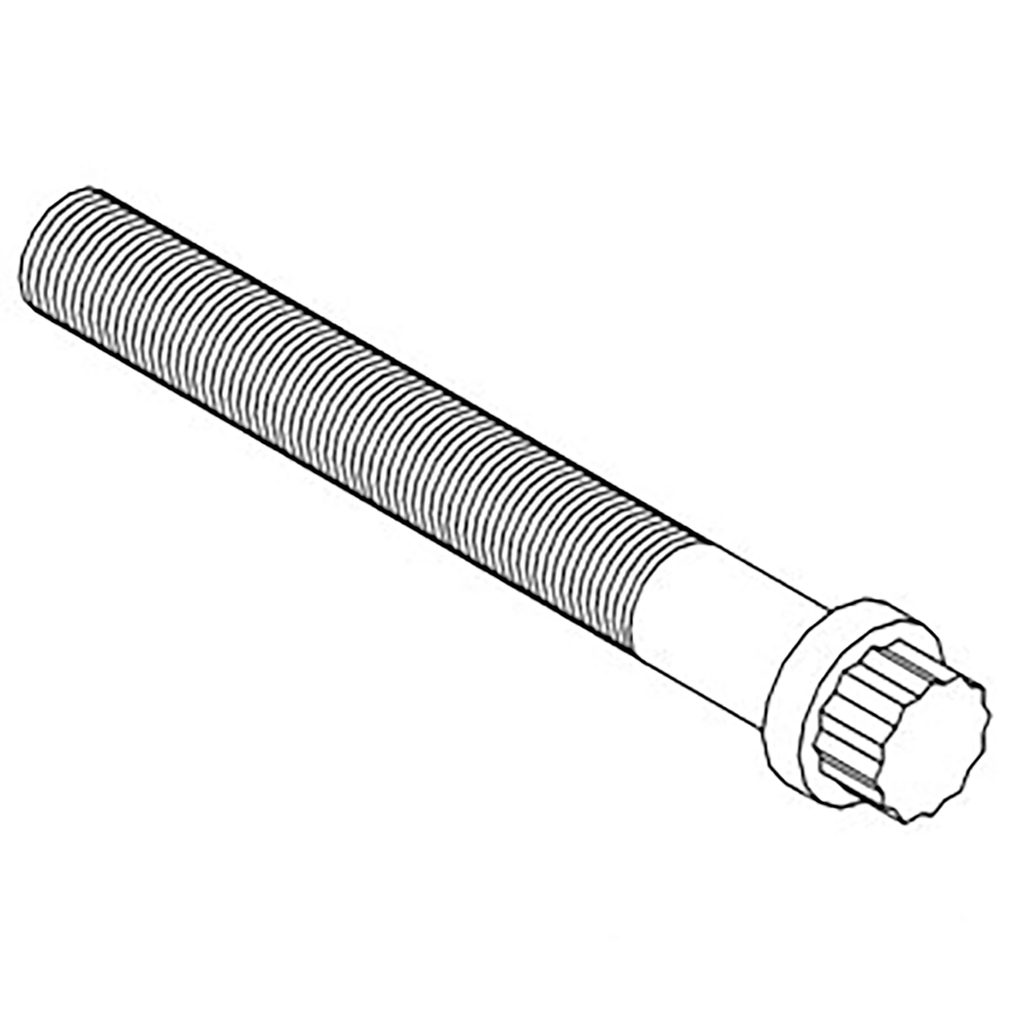Wheel Wedge Bolt - 7/8
