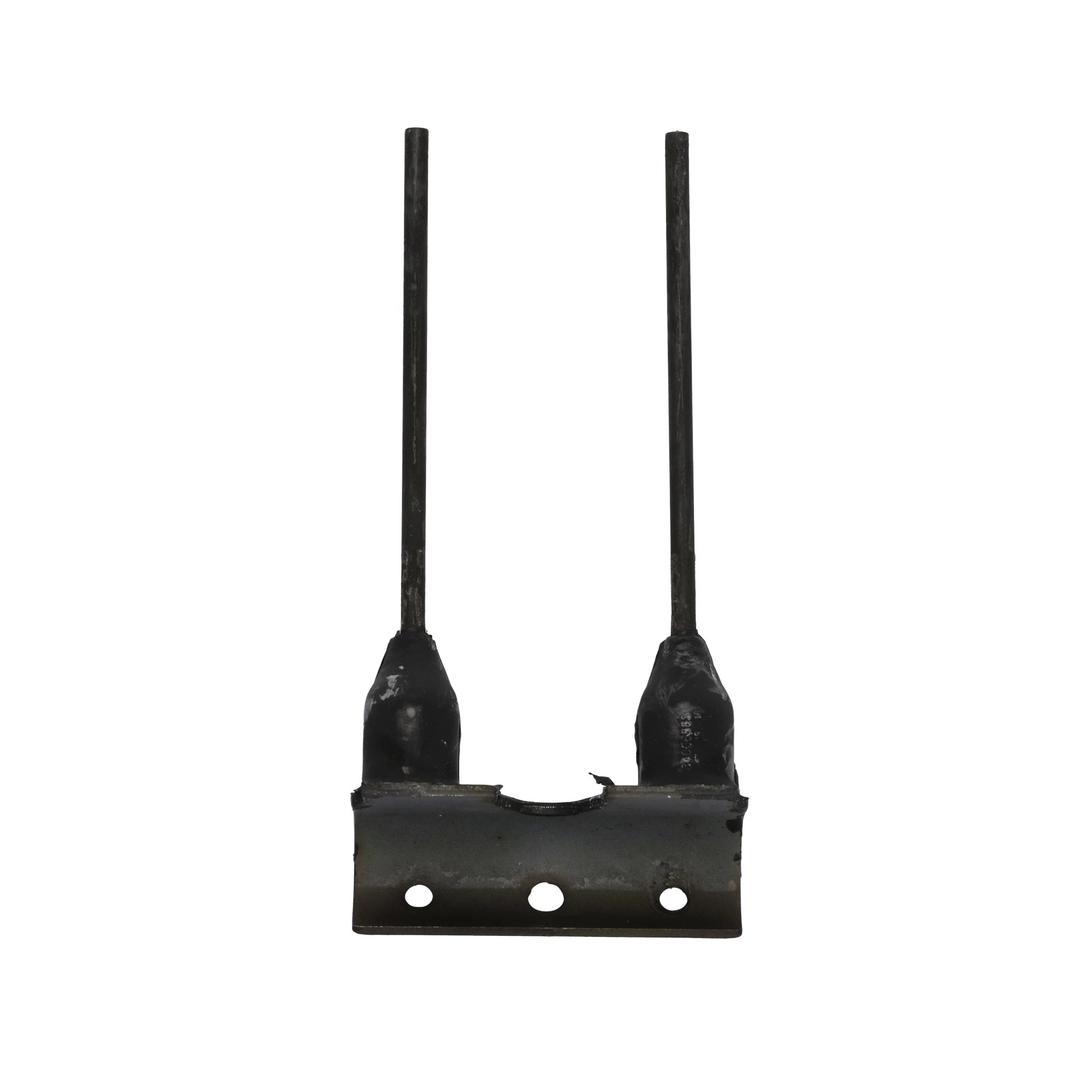 Dente de pick-up com suporte de borracha - 164 mm C - 96,5 mm L x 6 mm D