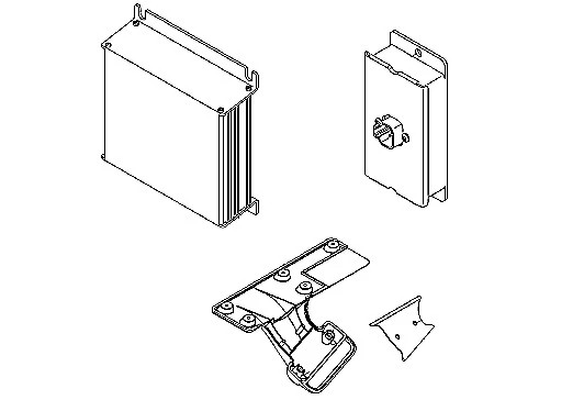 AFS Pro 600/kit de conclusão do display 700