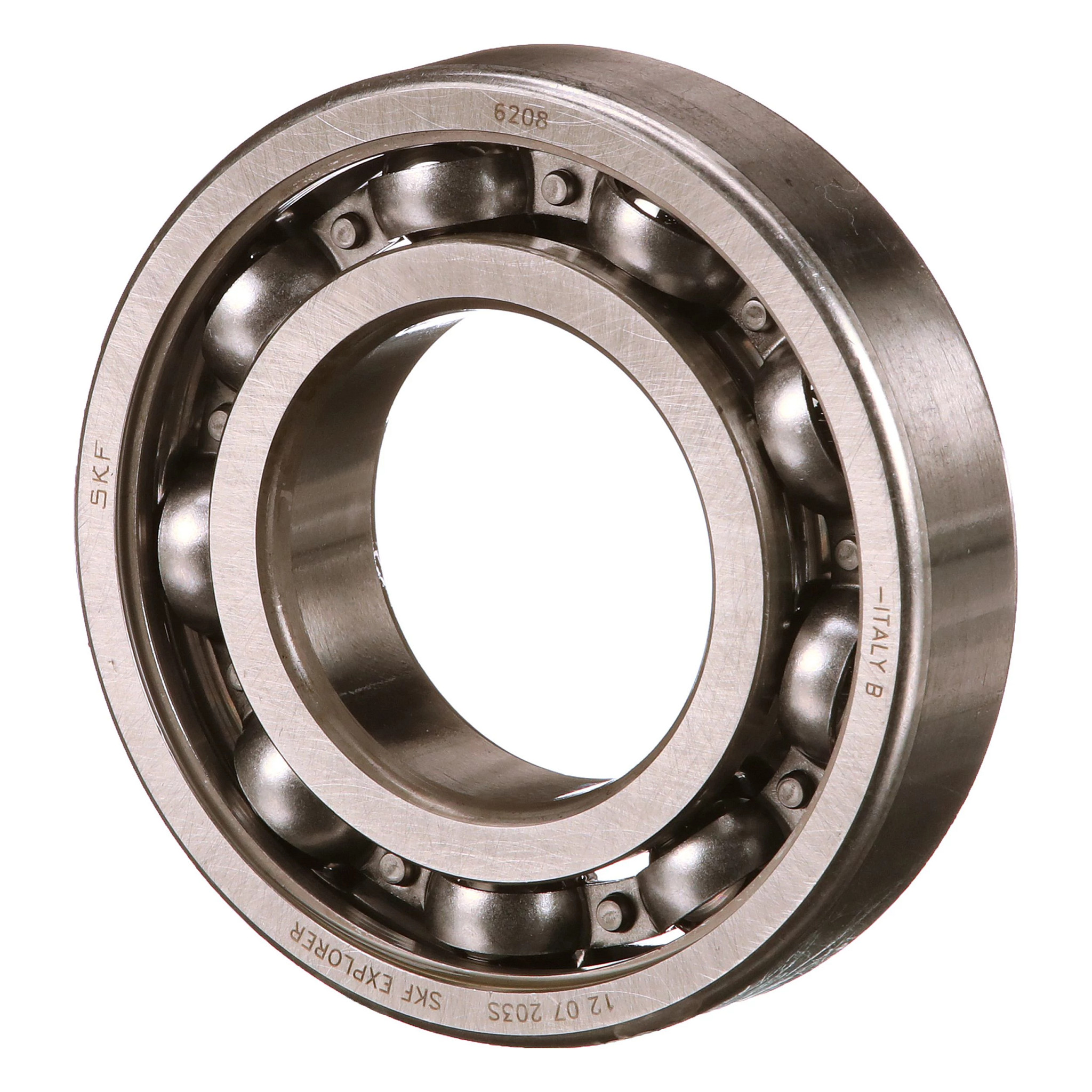 Rolamento de esferas de ranhura funda - 6208 RS1 - 40 mm DI x 80 mm DE x 18 mm L