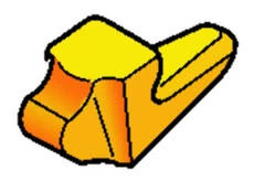 Super V® Bucket Tooth Adapter