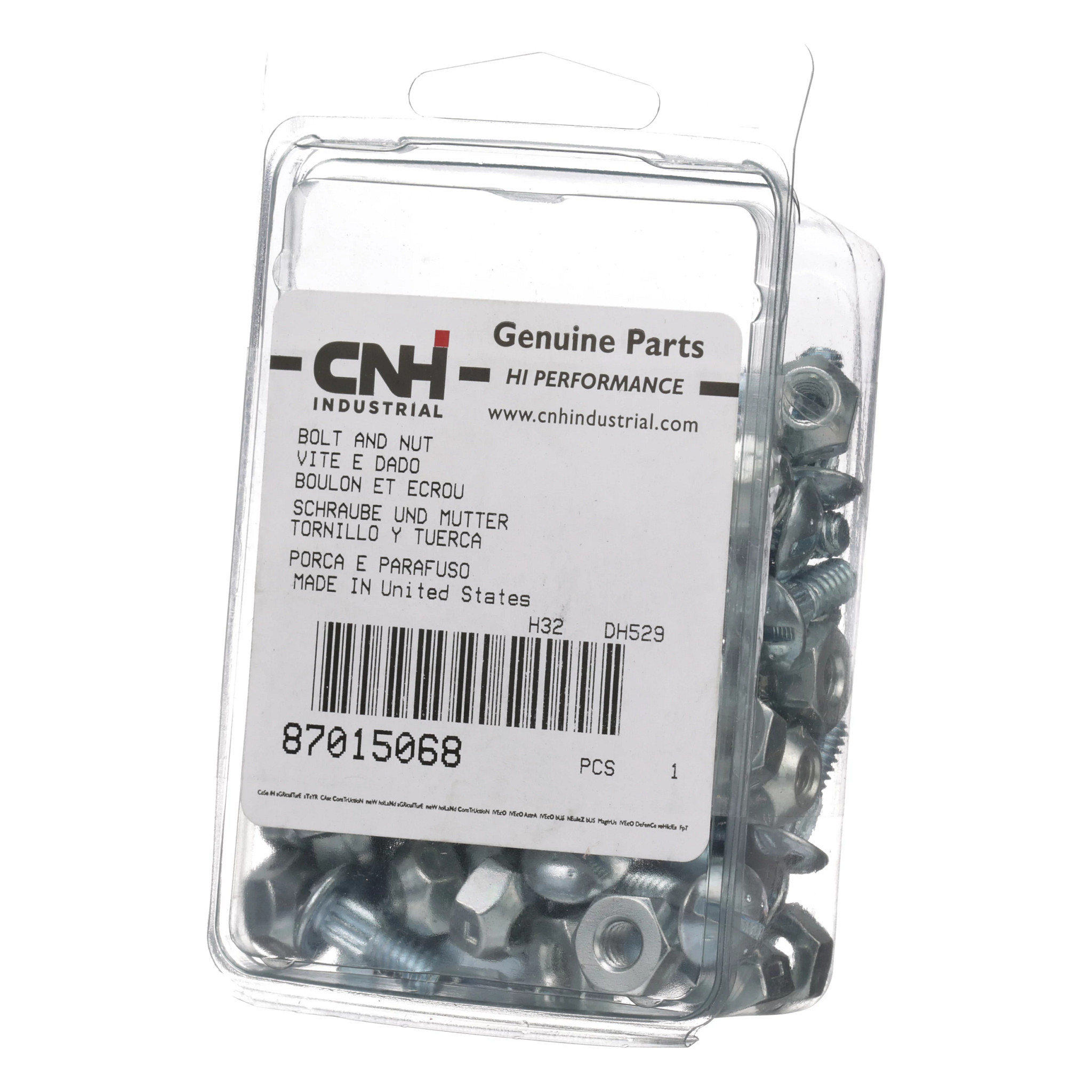 Oval Head Bolts Kit - 7/32