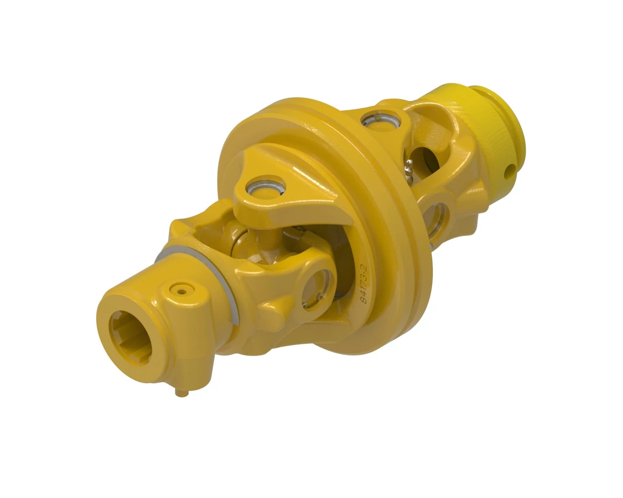 Joint universel à angle large CV modèle AW21-80 - Raccord rapide avec alésage de 1 3/8 po - 6 cannelures - Raccord télescopique en forme de citron de 34 mm | NEWHOLLANDAG | CA | EN