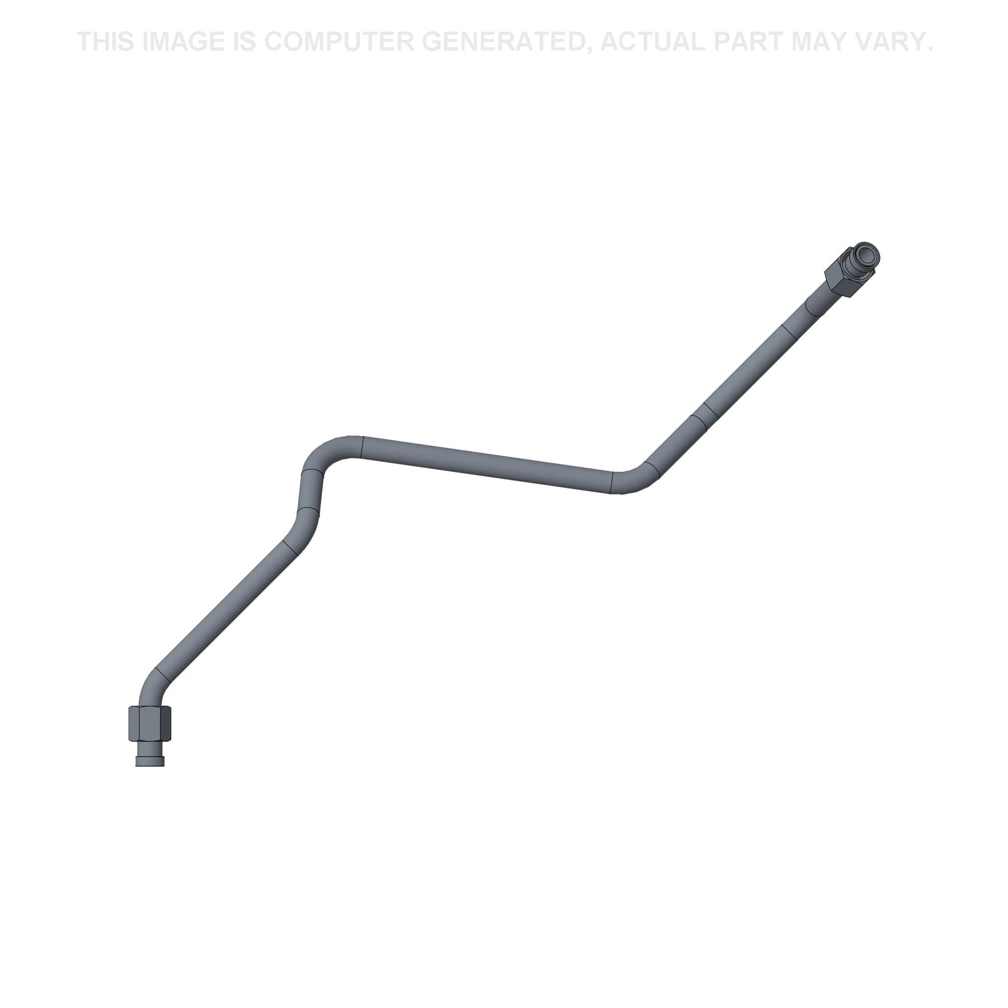 High-Flow Hydraulic Auxiliary Tube - 12.6 mm ID x 15.9 mm OD x 500 mm L