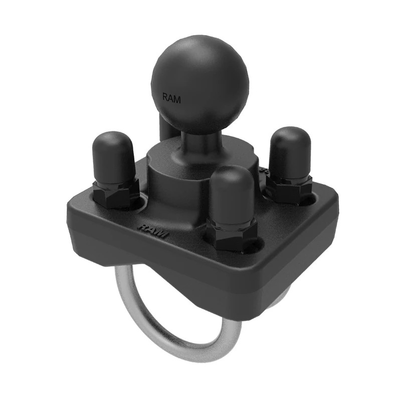 RAM® Double U-Bolt Ball Base for 1