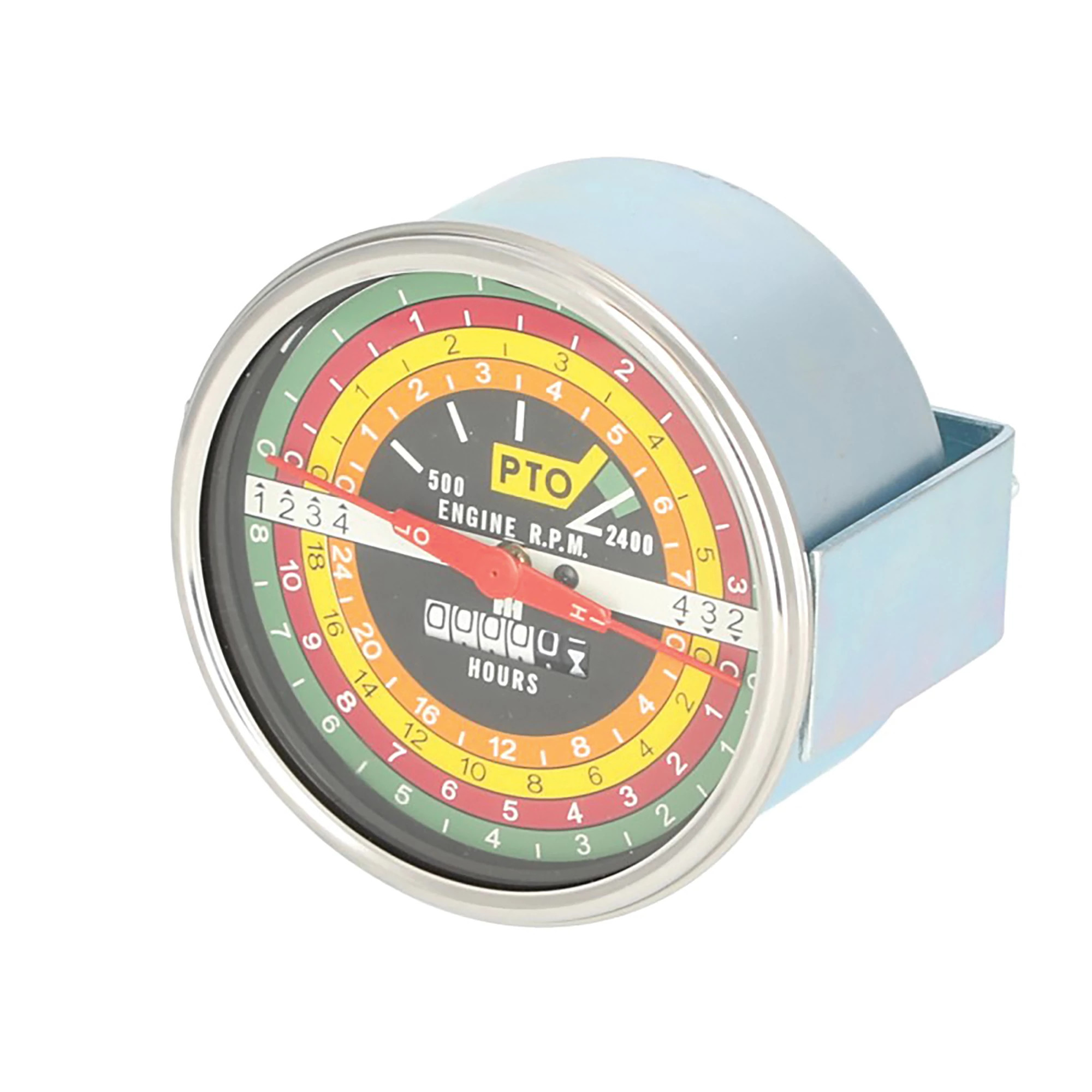 Tachometer Gauge - Black Face - IH Logo | NEWHOLLANDAG | US | EN