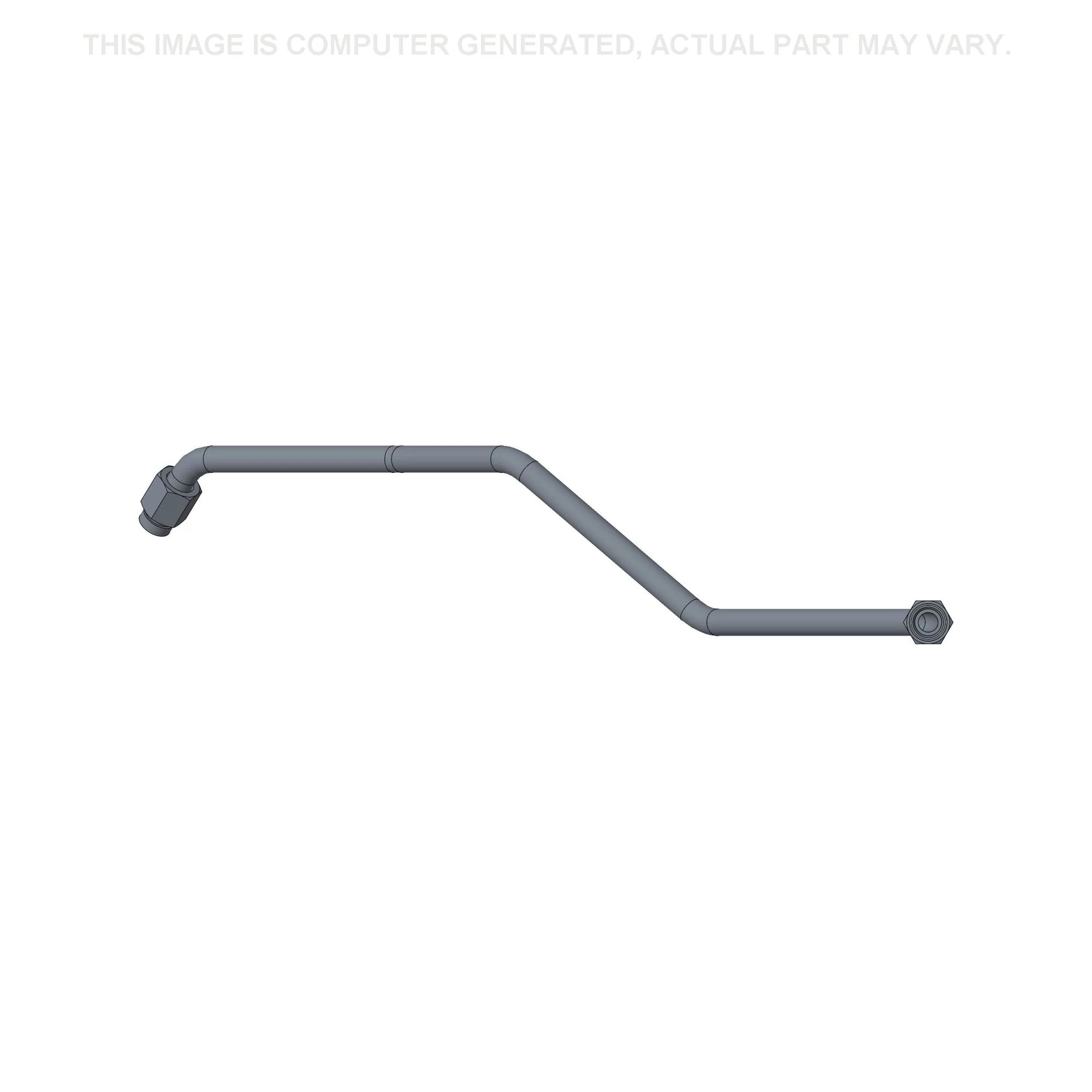 High-Flow Hydraulic Auxiliary Tube - 12.6 mm ID x 15.9 mm OD