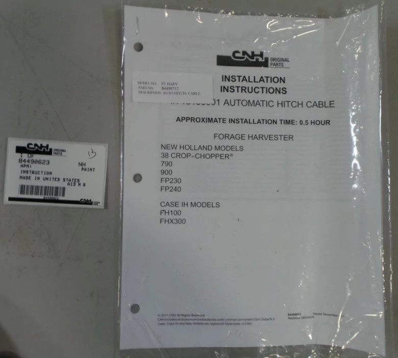 INSTRUCTION | CASEIH | IE | EN