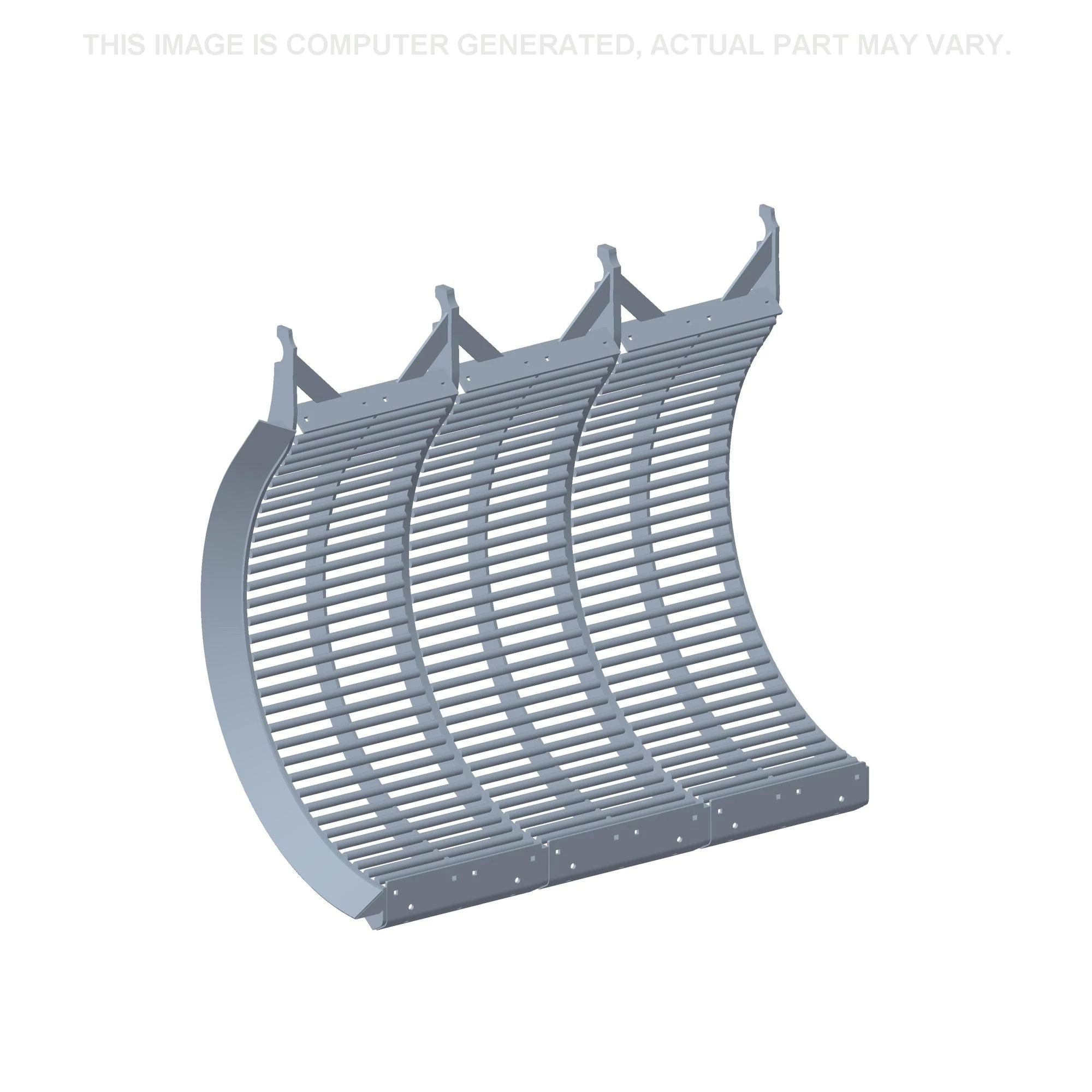 Concave Set - Nos. 2 and 3 - Round Bar - Front | CASEIH | US | EN